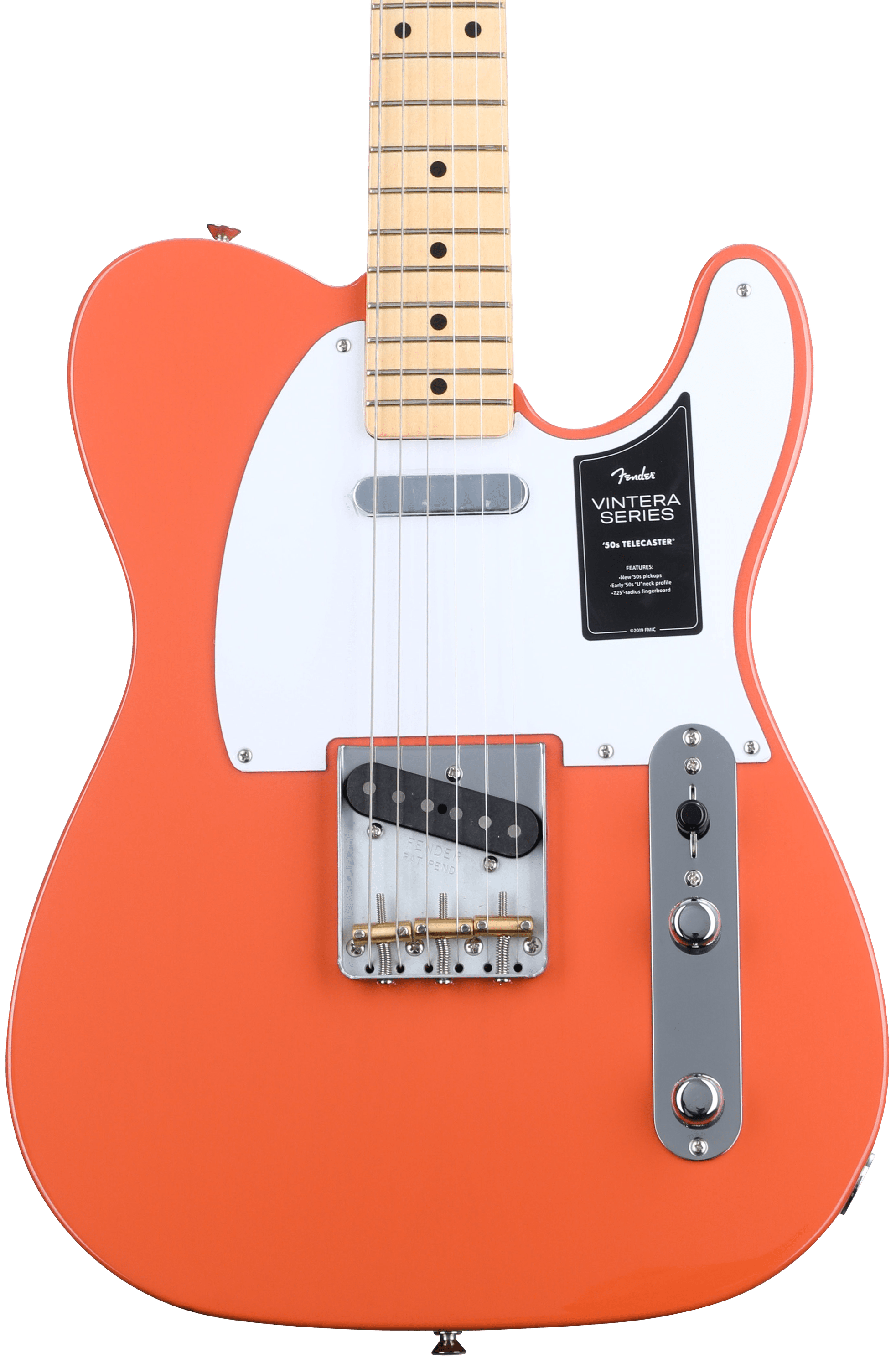 Fender Vintera '50s Telecaster - Fiesta Red | Sweetwater