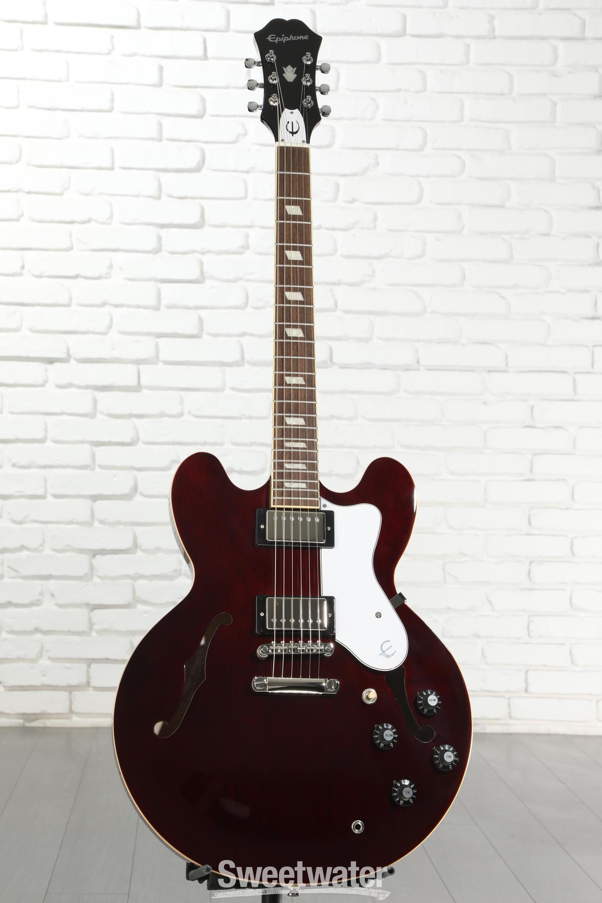 Epiphone Noel Gallagher Riviera Electric Guitar - Dark Red Wine