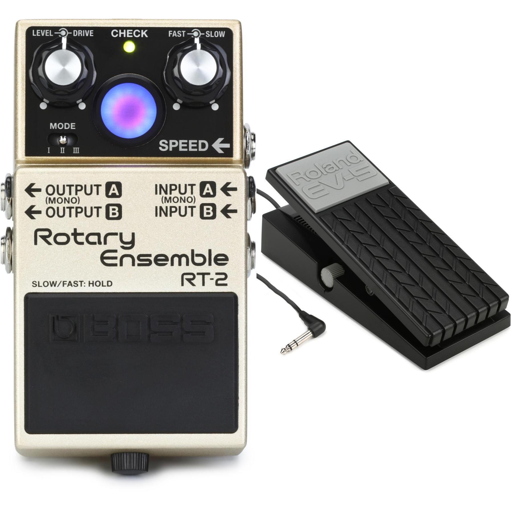 Boss RT-2 Rotary Ensemble Pedal with Expression Pedal | Sweetwater