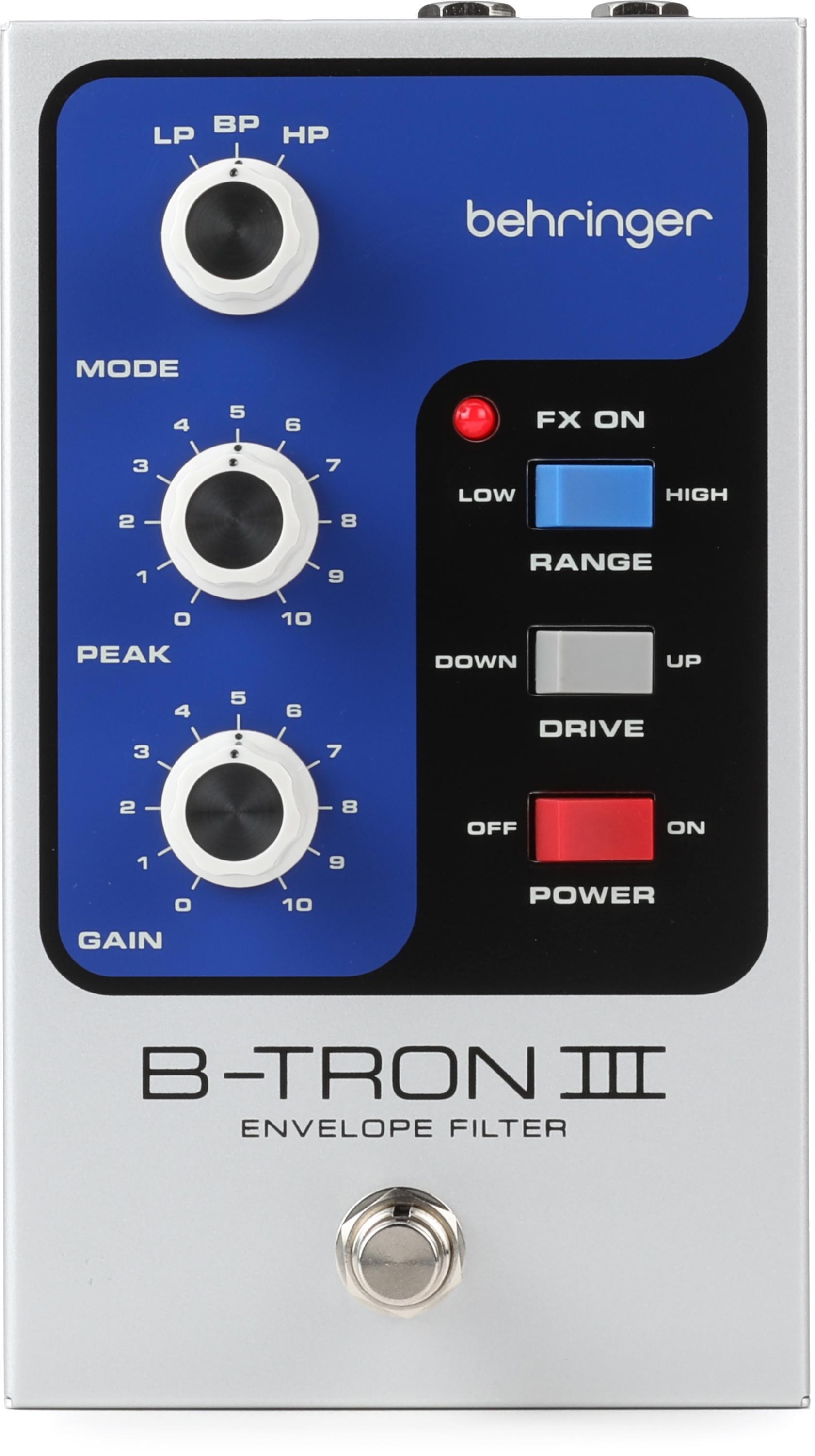 Behringer B-Tron III Envelope Filter Pedal Reviews | Sweetwater