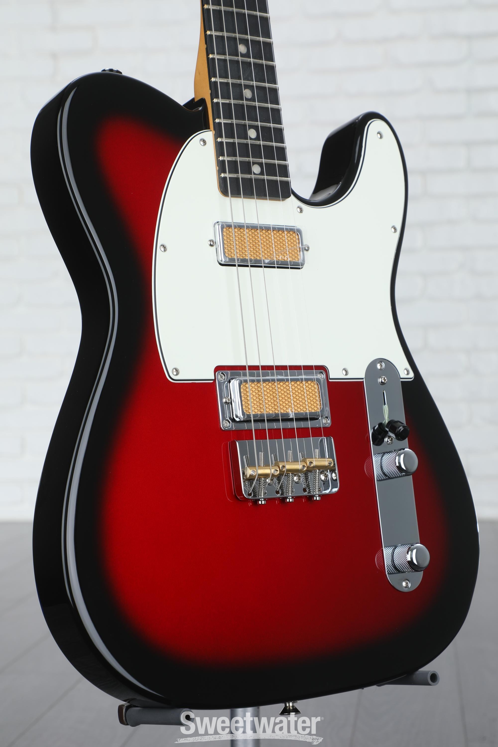 Fender Gold Foil Telecaster Electric Guitar - Candy Apple Burst