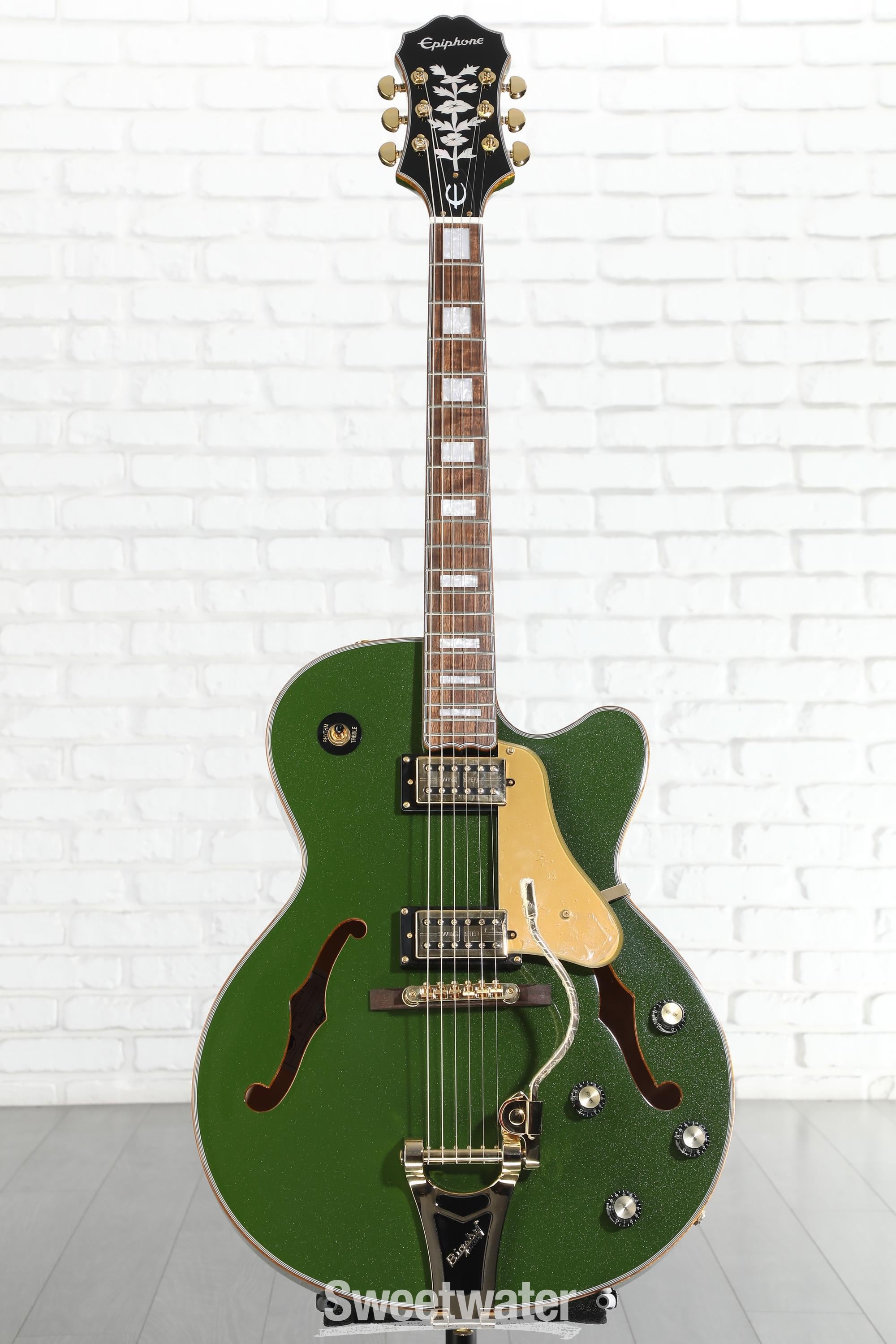 Epiphone Emperor Swingster Hollowbody - Forest Green Metallic
