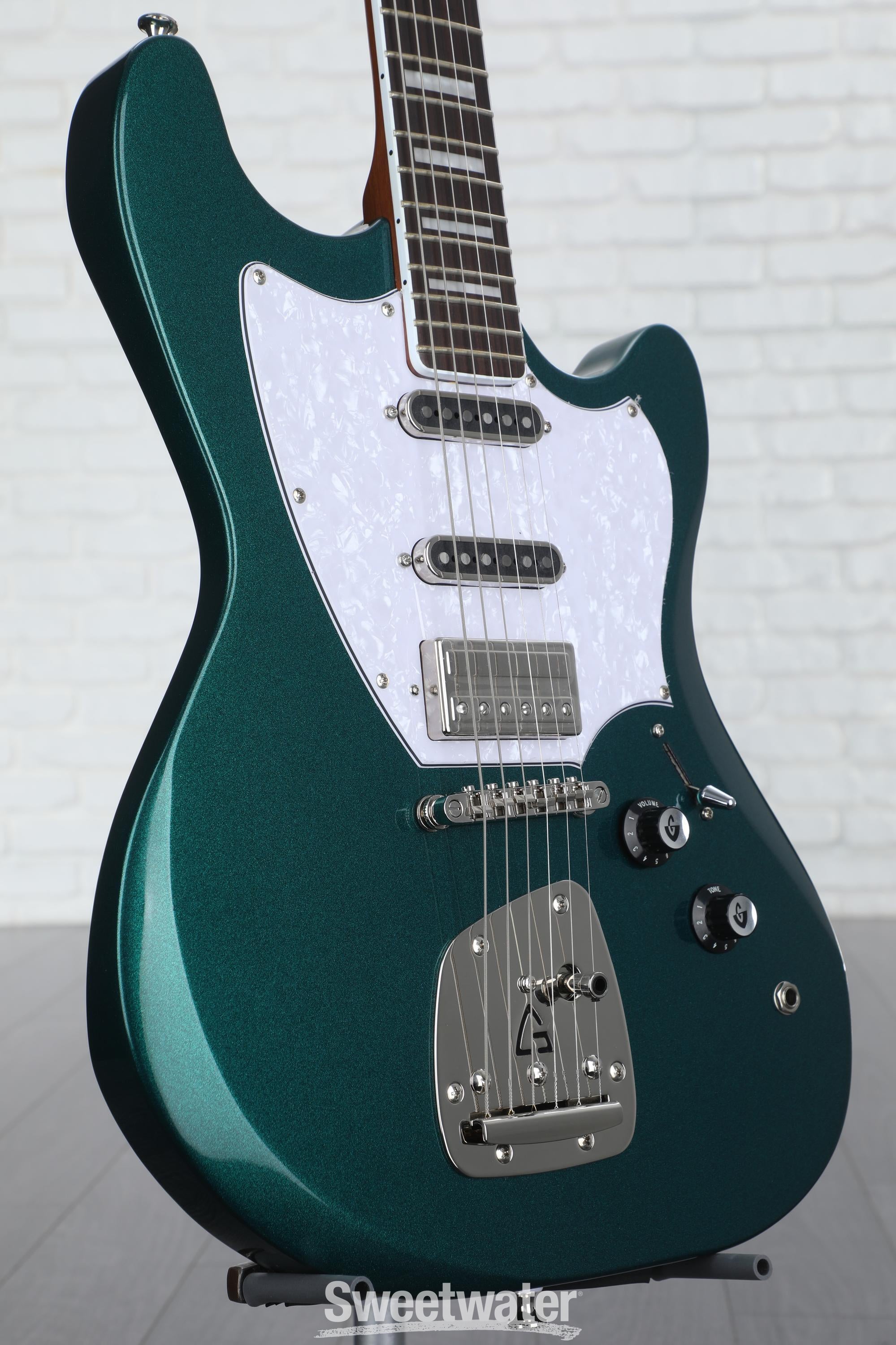 Guild Surfliner Deluxe Electric Guitar - Evergreen Metallic