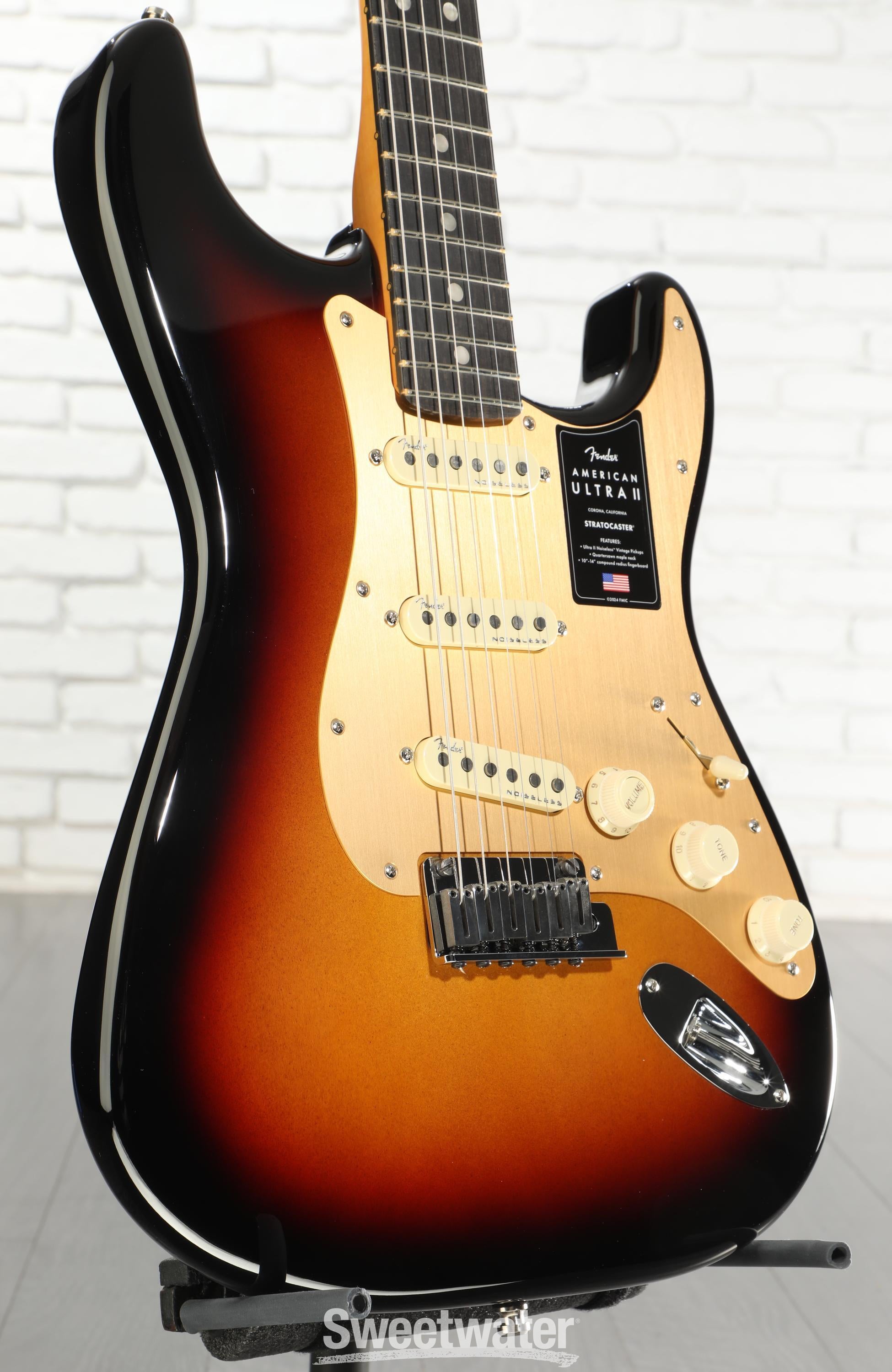 Fender American Ultra II Stratocaster Electric Guitar - Ultraburst