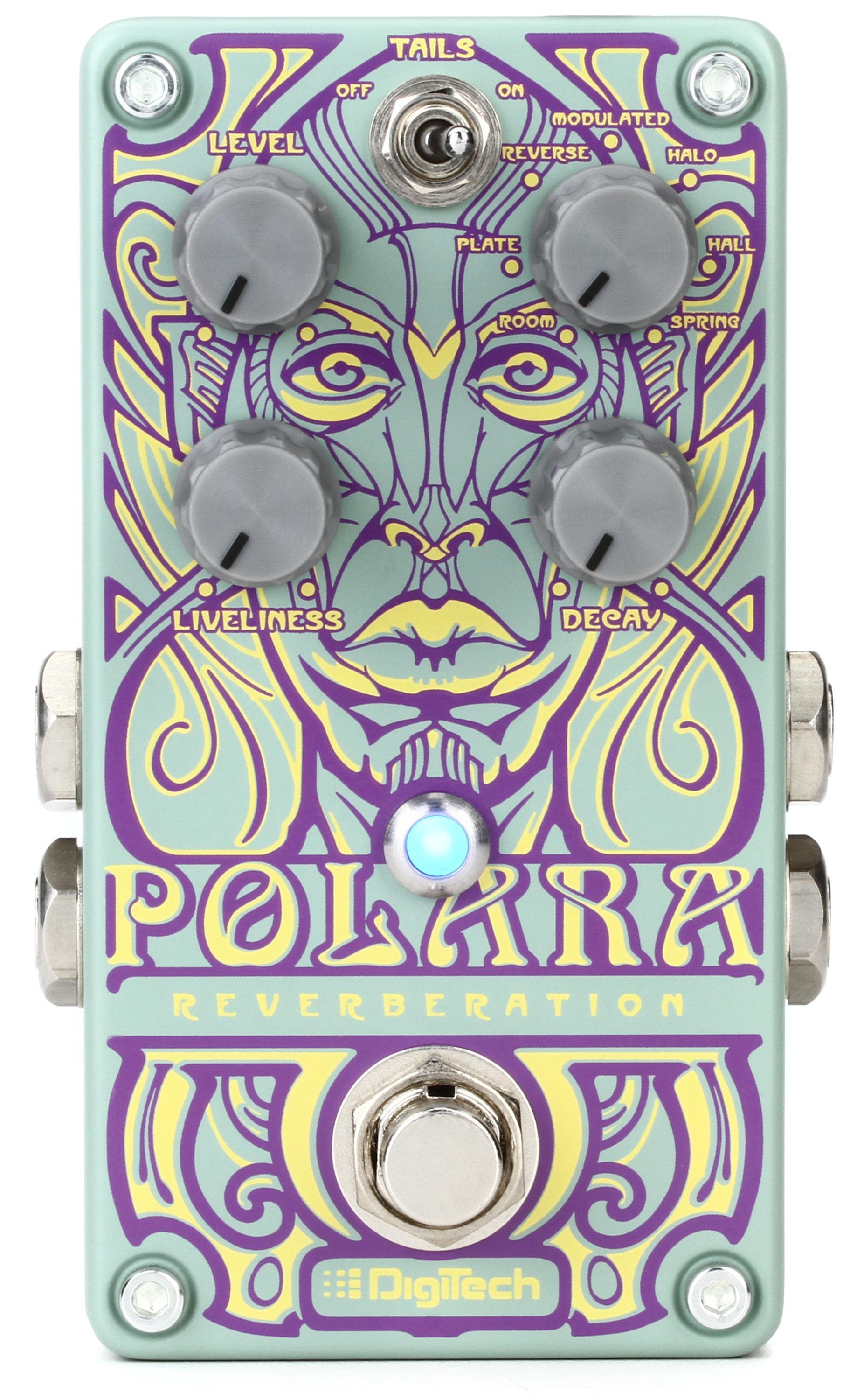 DigiTech Polara Stereo Reverb Pedal | Sweetwater