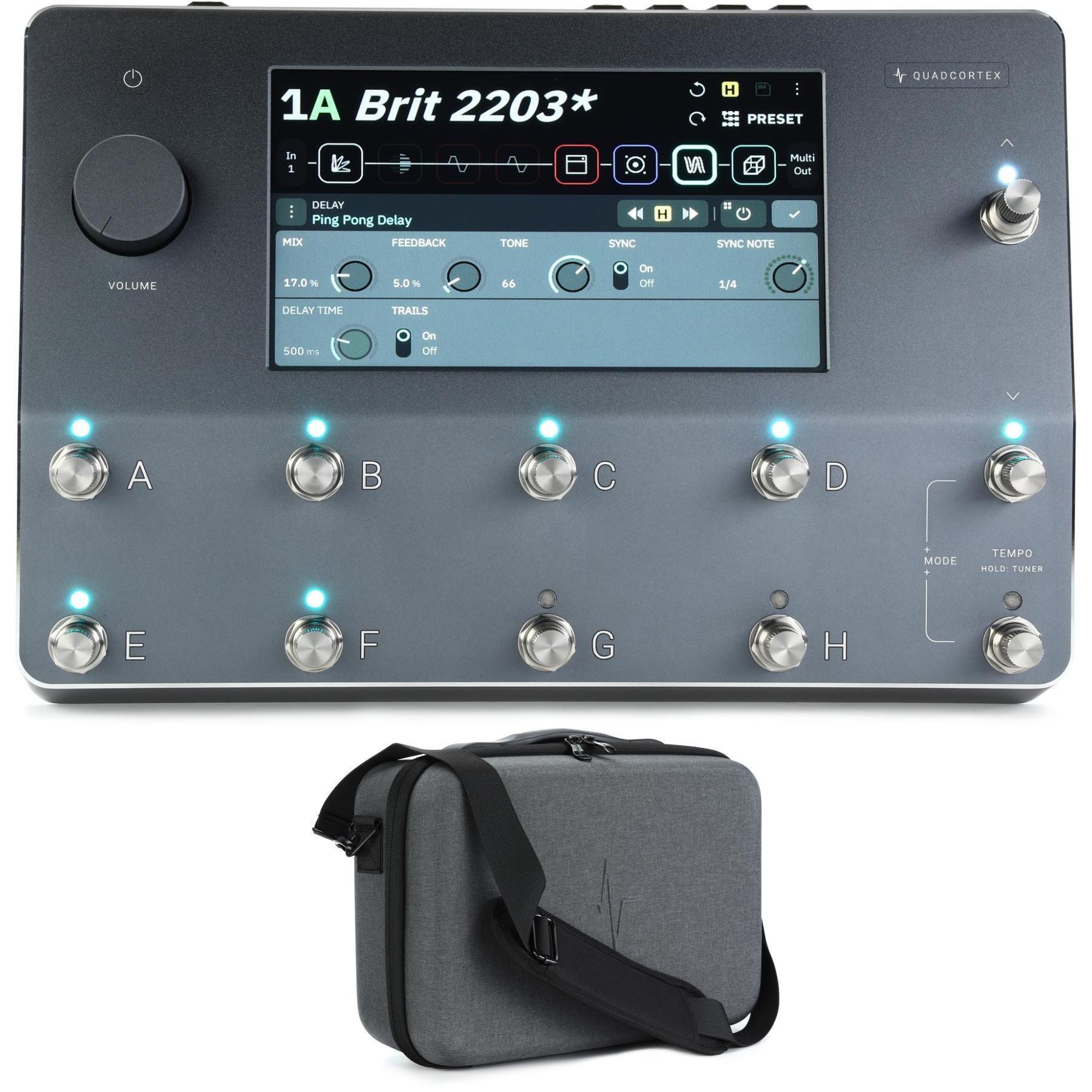 Neural DSP Quad Cortex Quad-Core Digital Effects Modeler/Profiling