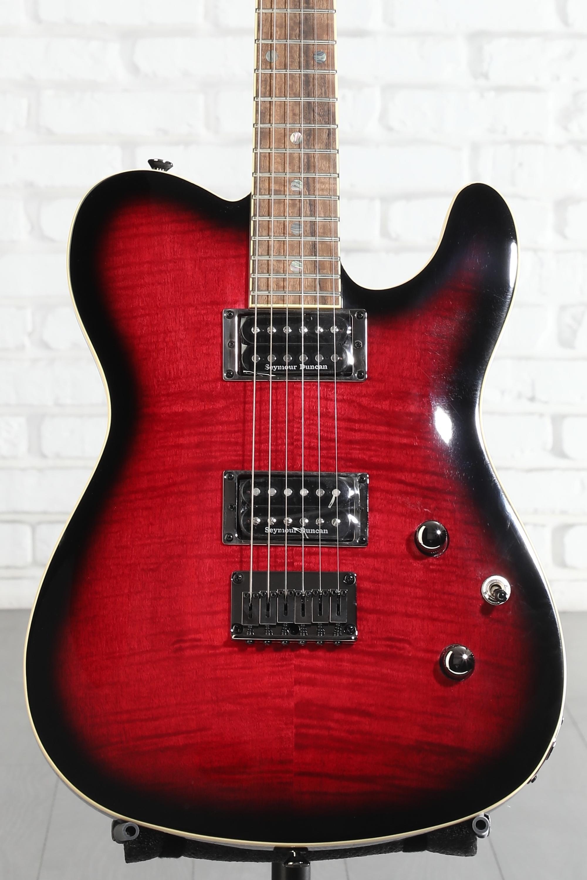 Fender Special Edition Custom Telecaster FMT HH - Black Cherry