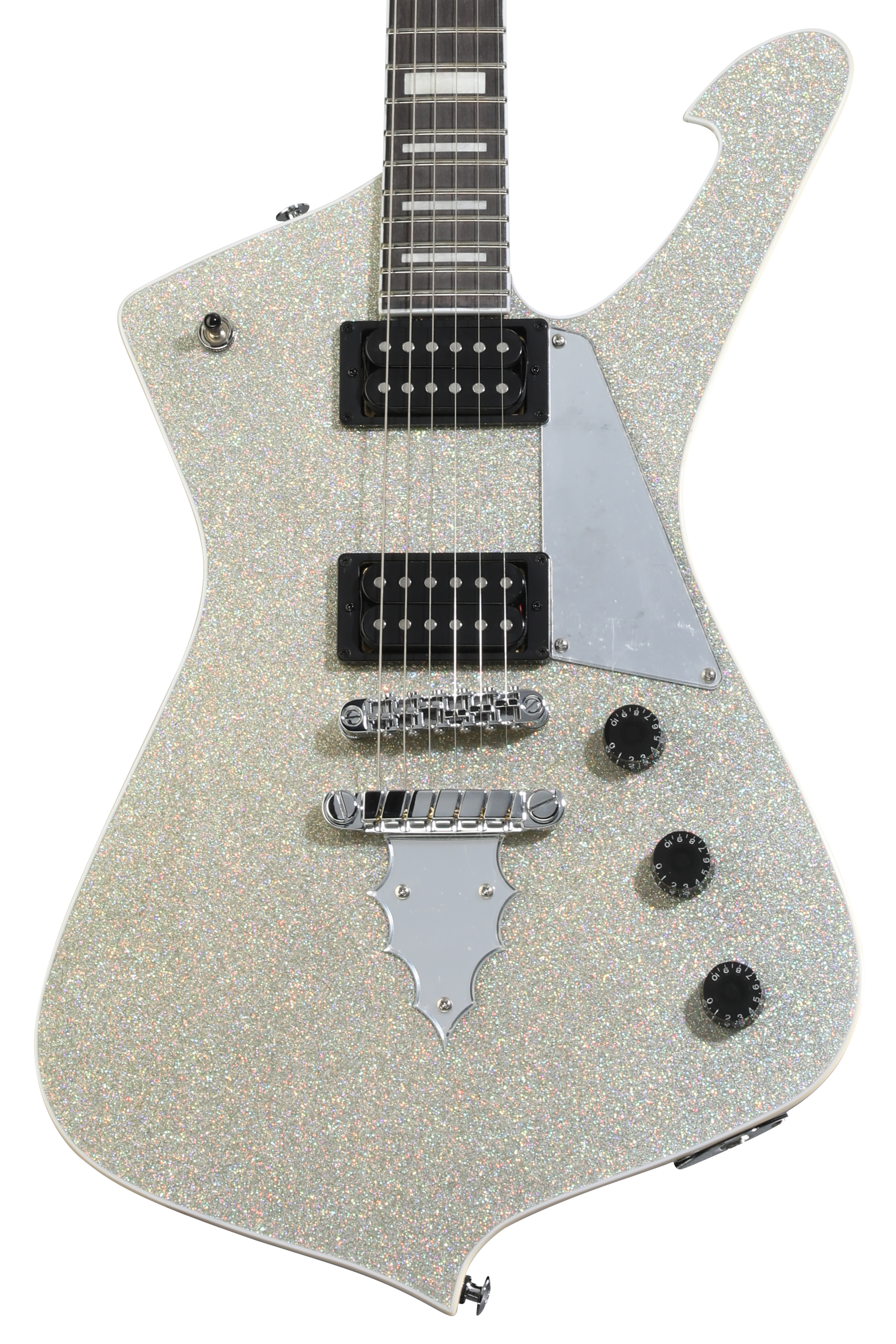 Ibanez Paul Stanley Signature PS60 - Silver Sparkle | Sweetwater