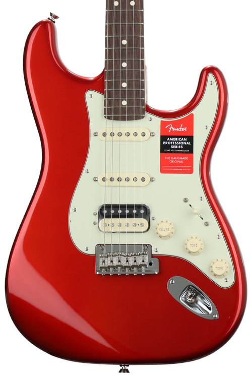 Fender American Professional HSS Shawbucker Stratocaster - Candy