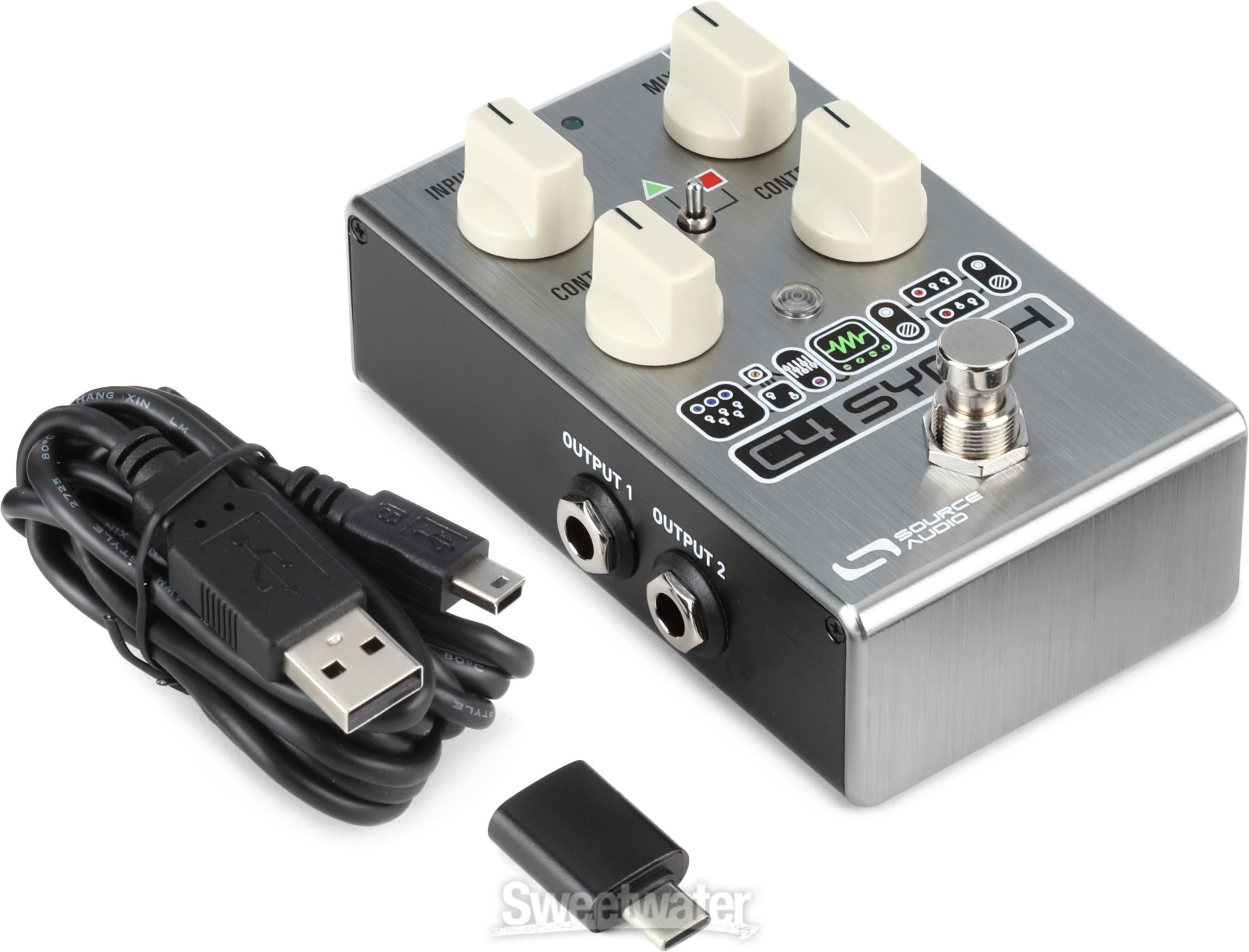 Source Audio C4 Synth Pedal Reviews | Sweetwater