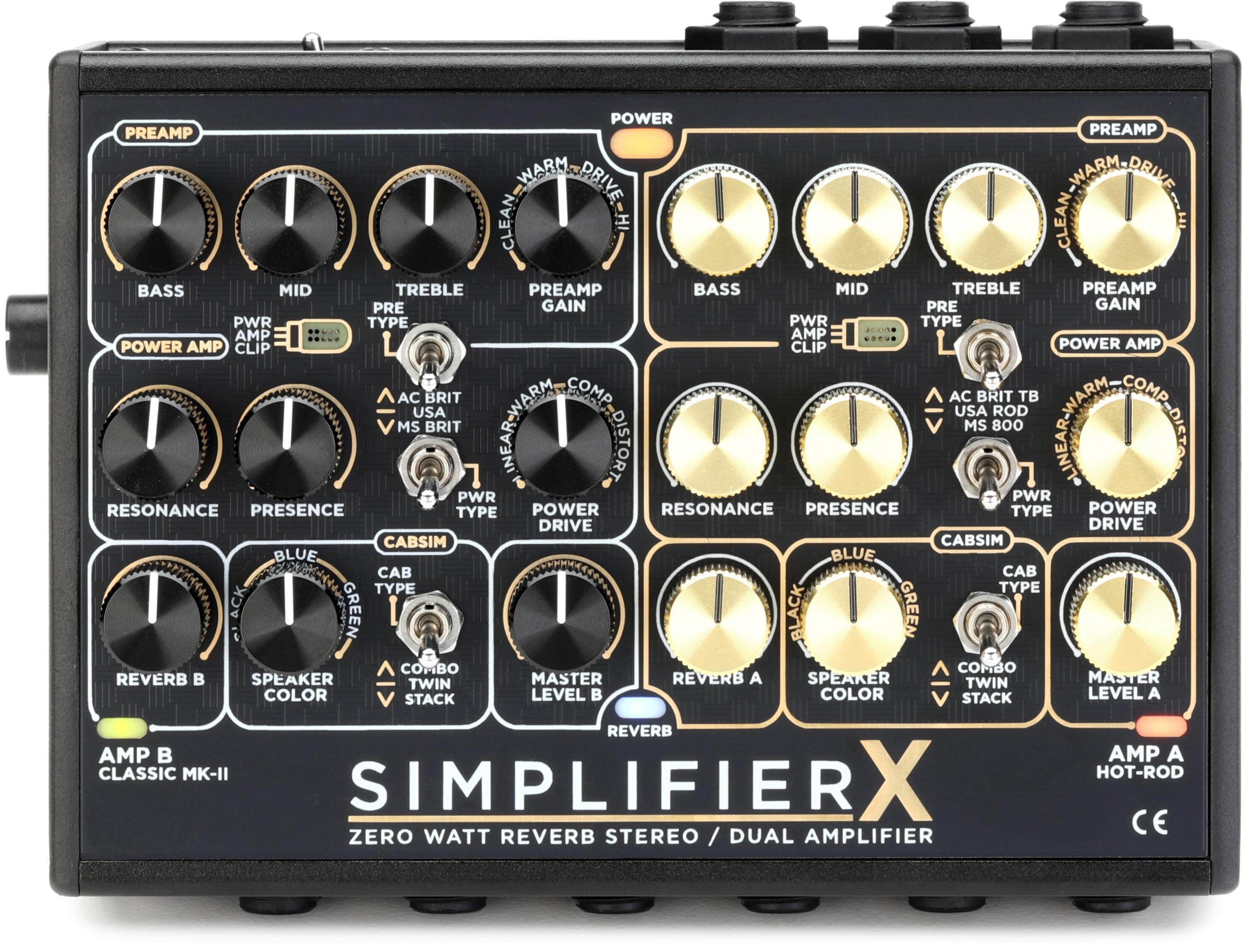DSM Humboldt Electronics Simplifier X Zero Watt Reverb Stereo/Dual