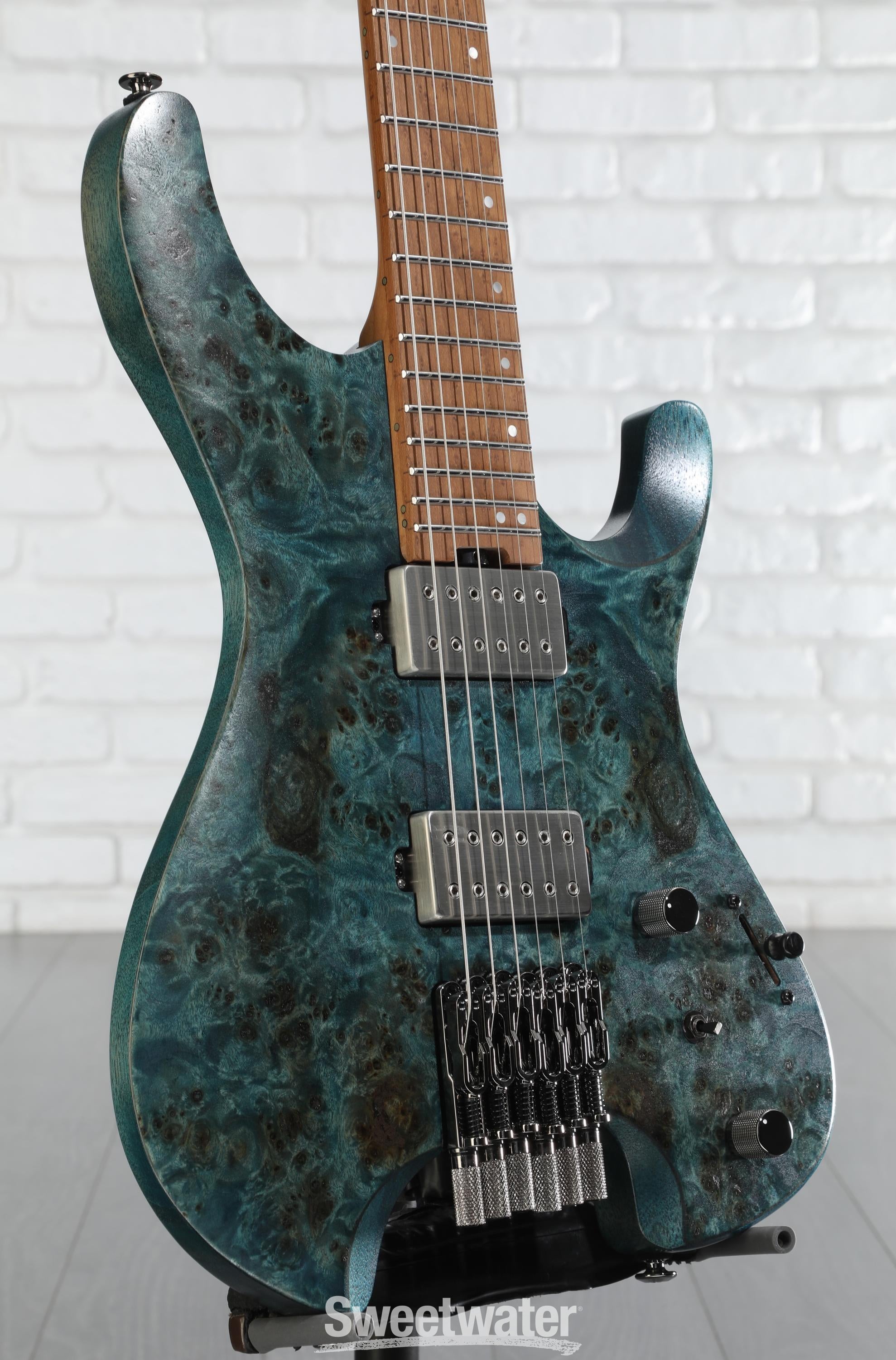 Ibanez Q52PB Electric Guitar - Cosmic Blue Low Gloss | Sweetwater