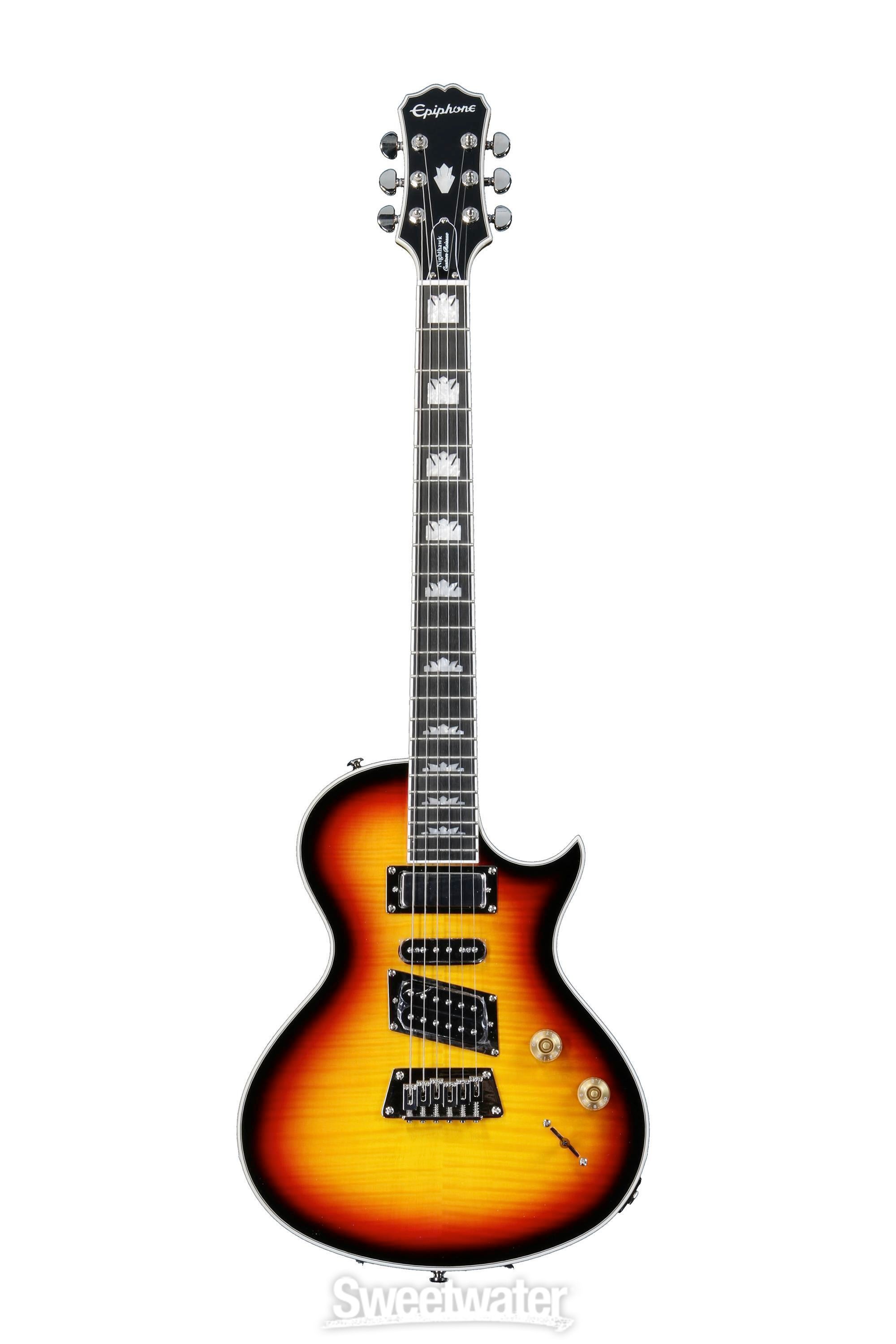 Epiphone Nighthawk Custom Reissue - Fireburst | Sweetwater
