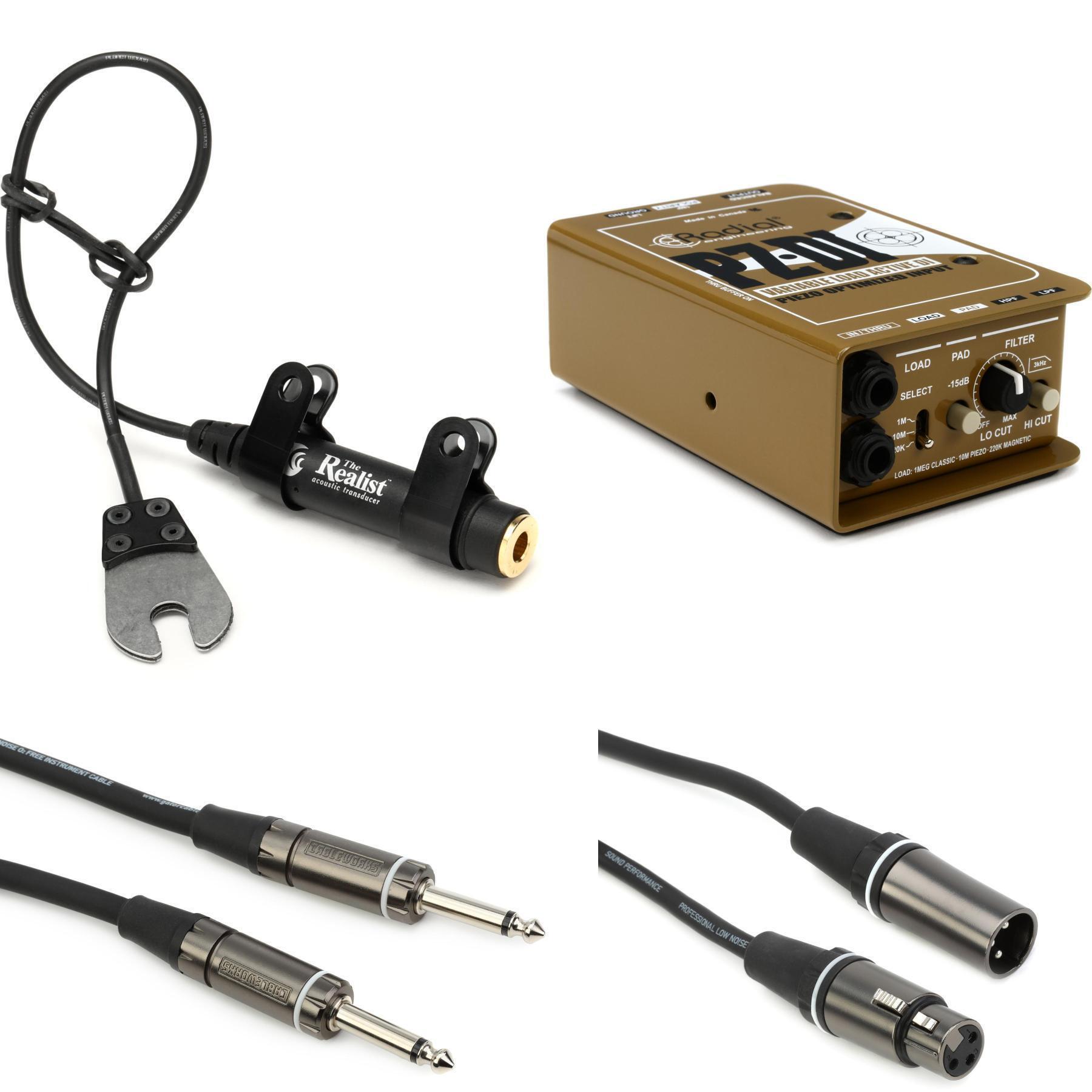 Realist LifeLine Double Bass Pickup | Sweetwater