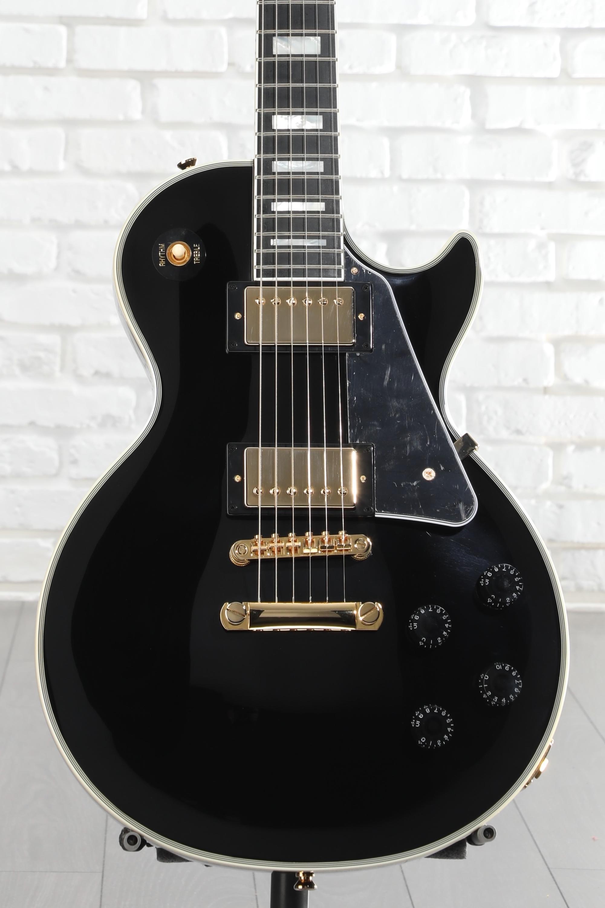 Epiphone Inspired by Gibson Custom Les Paul Custom Electric Guitar