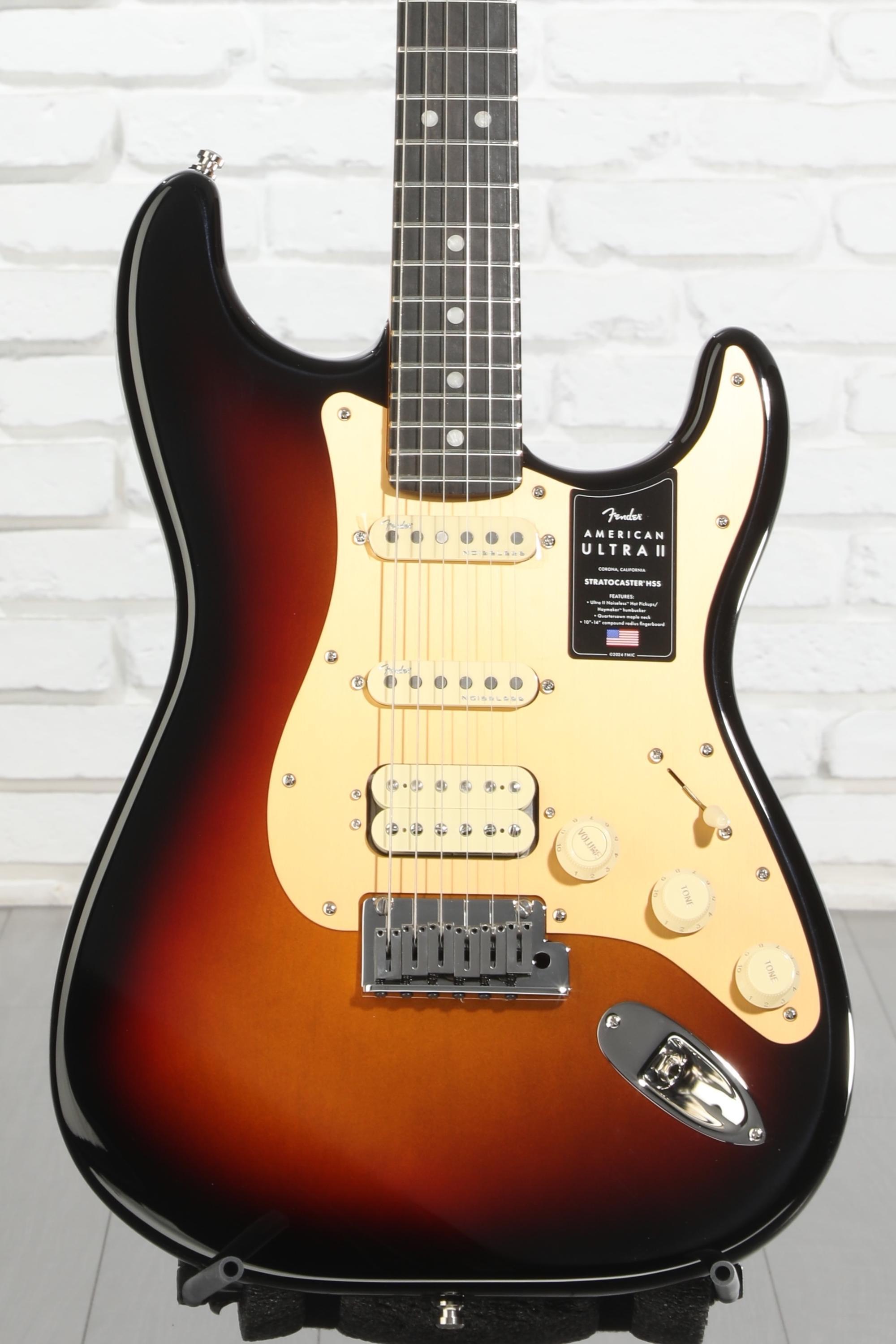 Fender American Ultra II Stratocaster HSS Electric Guitar