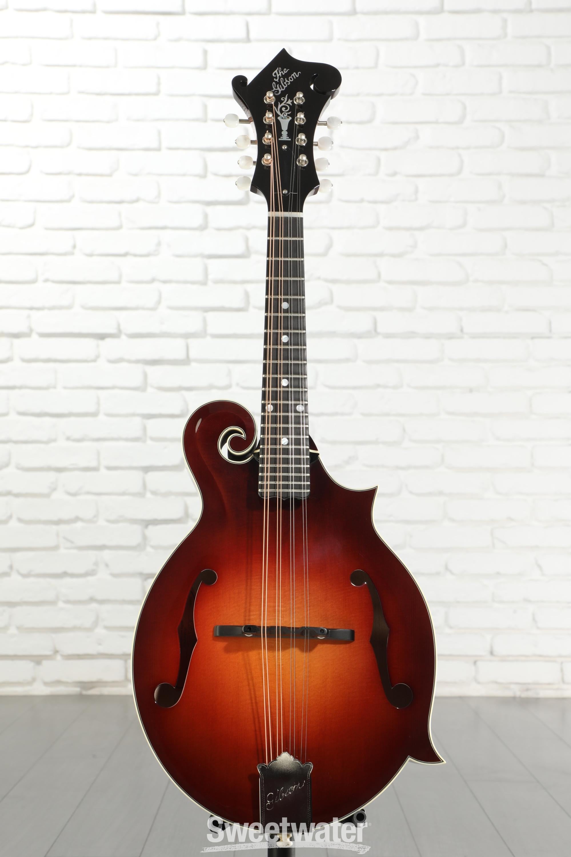 Gibson Custom F-5G Mandolin - Dark Burst Reviews | Sweetwater