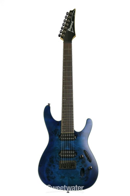 Ibanez S Series S7721PB - Sapphire Blue | Sweetwater