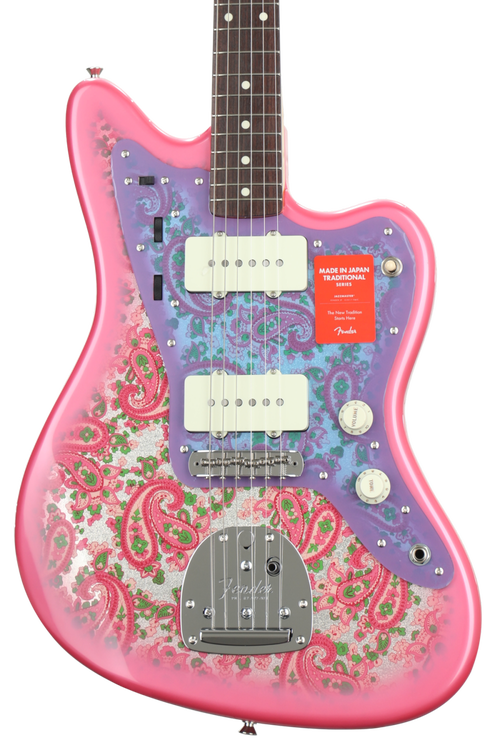 Fender Made in Japan Traditional '60s Jazzmaster - Pink Paisley