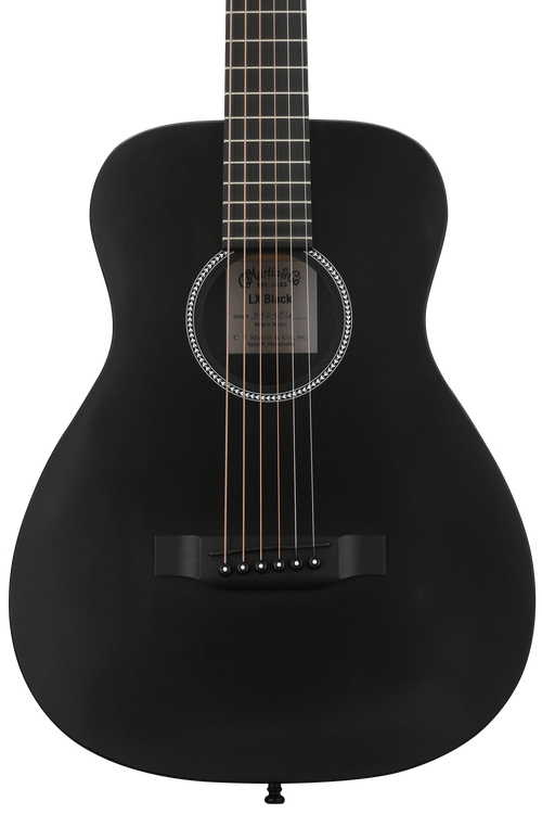 Martin LX Black Little Martin - Black | Sweetwater