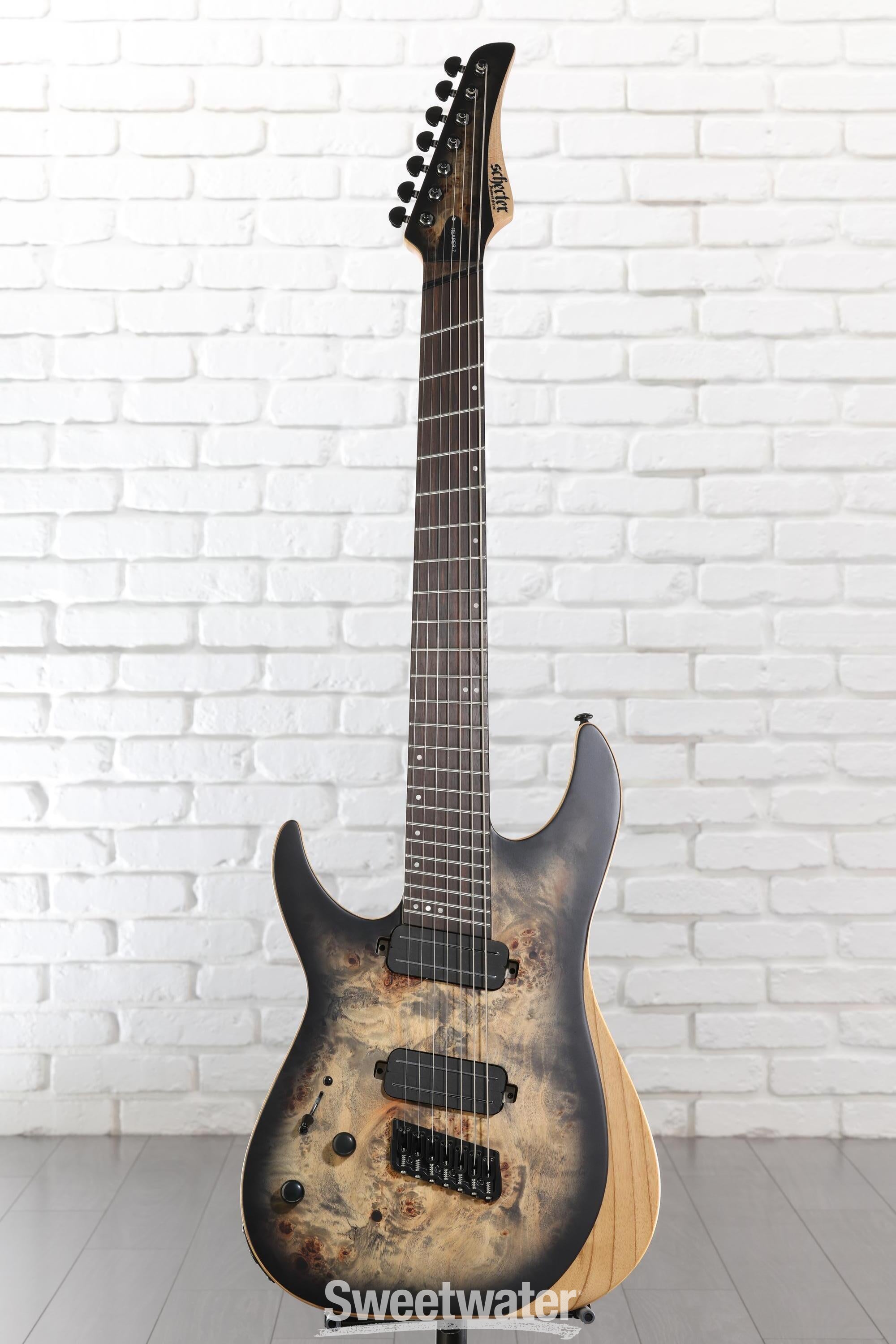 Schecter Reaper-7 Multiscale Left-handed Electric Guitar - Satin