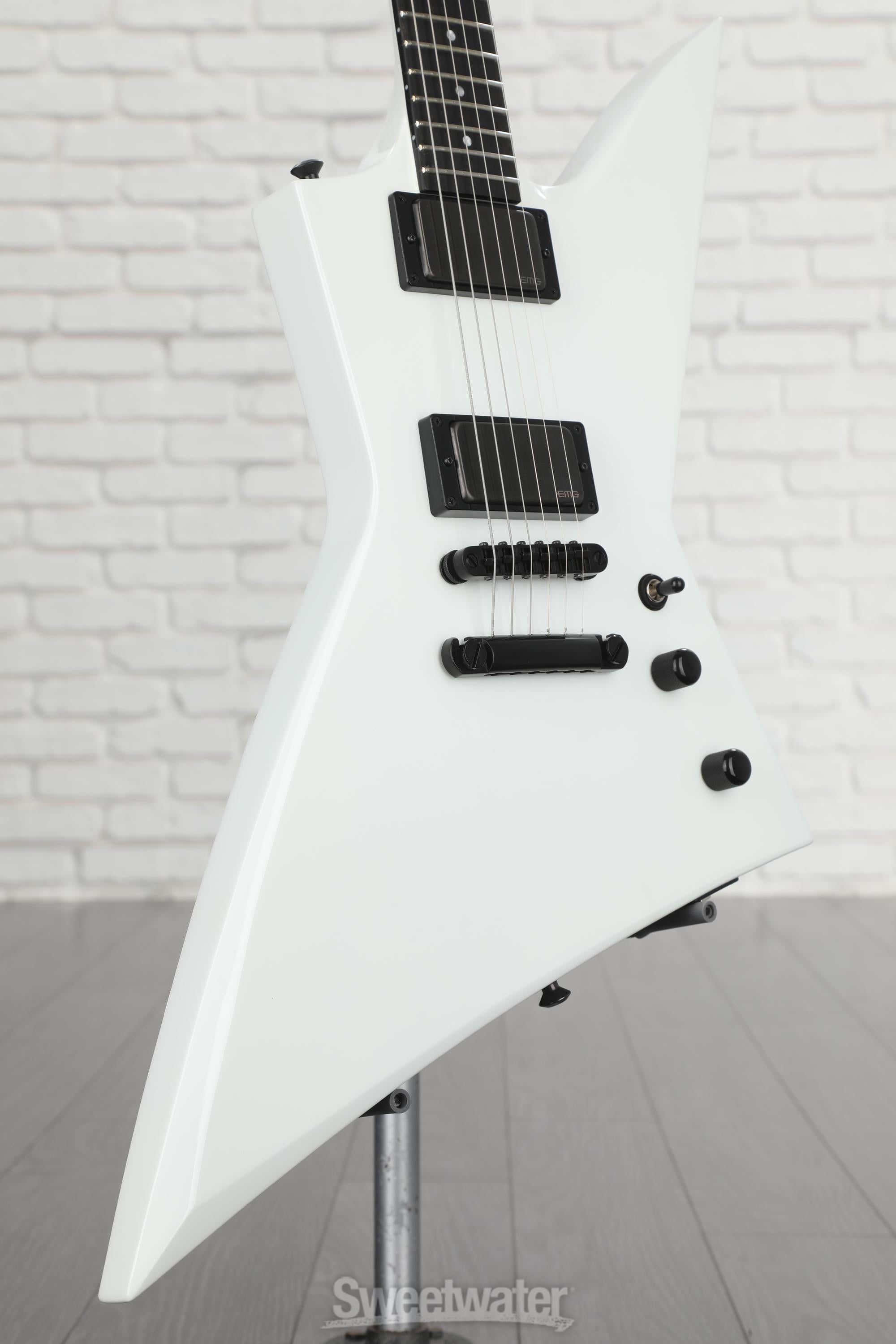 ESP E-II EX NT Electric Guitar - Snow White | Sweetwater