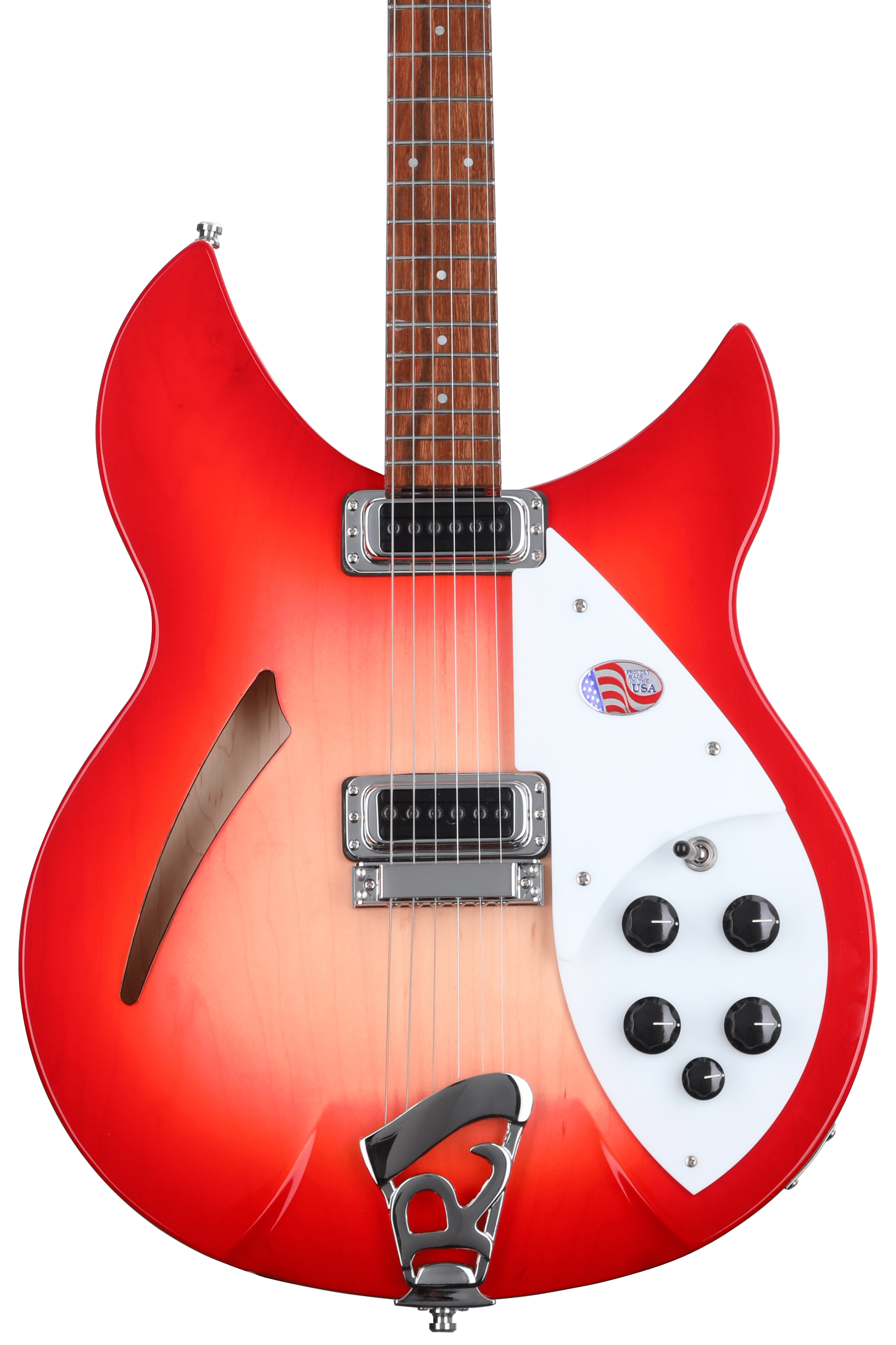 Rickenbacker 330 Thinline Semi-Hollow Electric Guitar - Fireglo