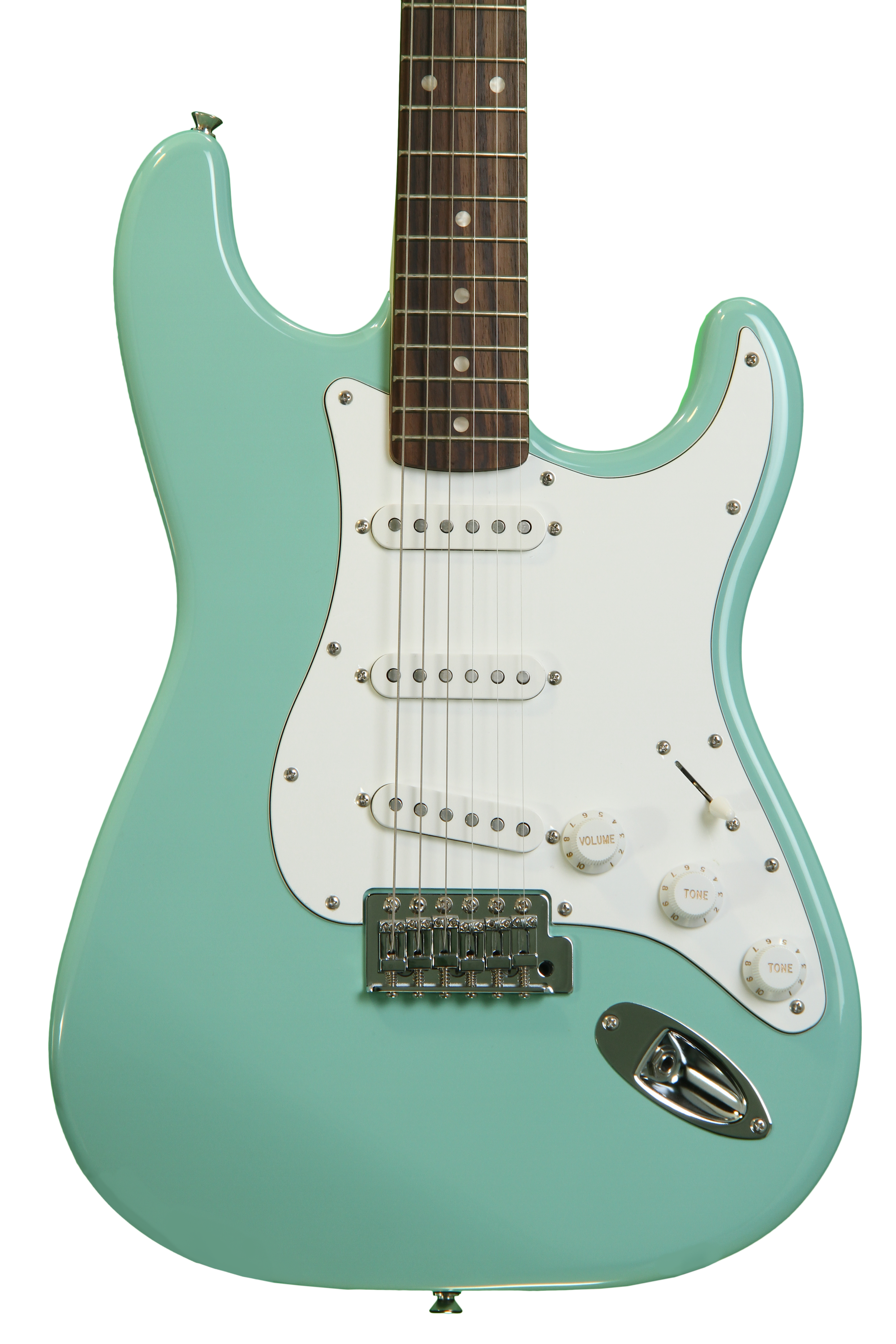 Squier Affinity Stratocaster - Surf Green with Rosewood