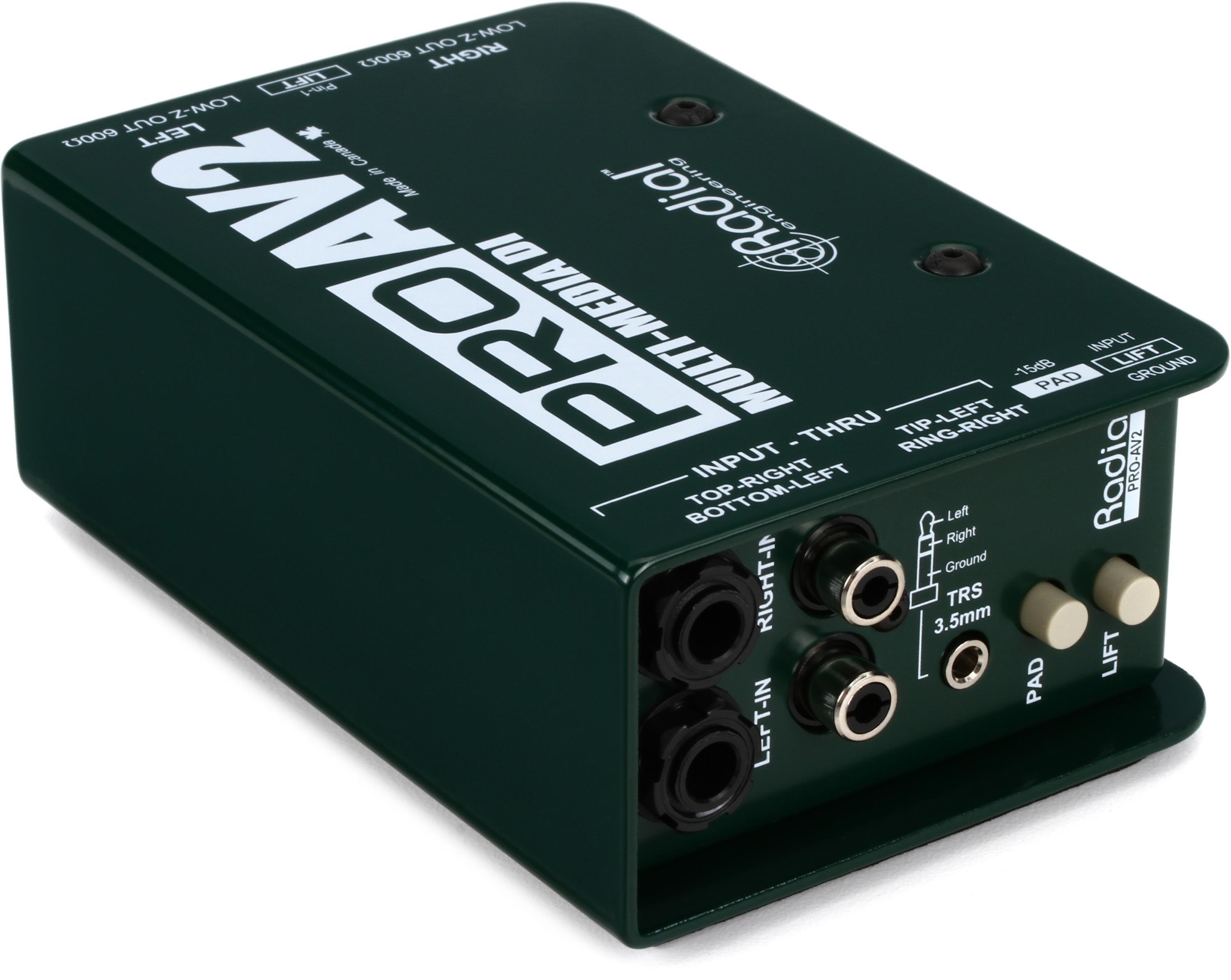 Walrus Audio Canvas Stereo Direct Injection Box | Sweetwater