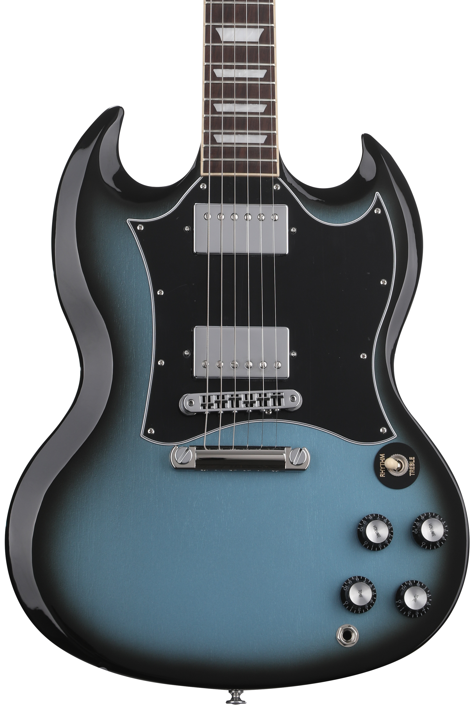 Gibson SG Standard Electric Guitar - Pelham Blue Burst | Sweetwater