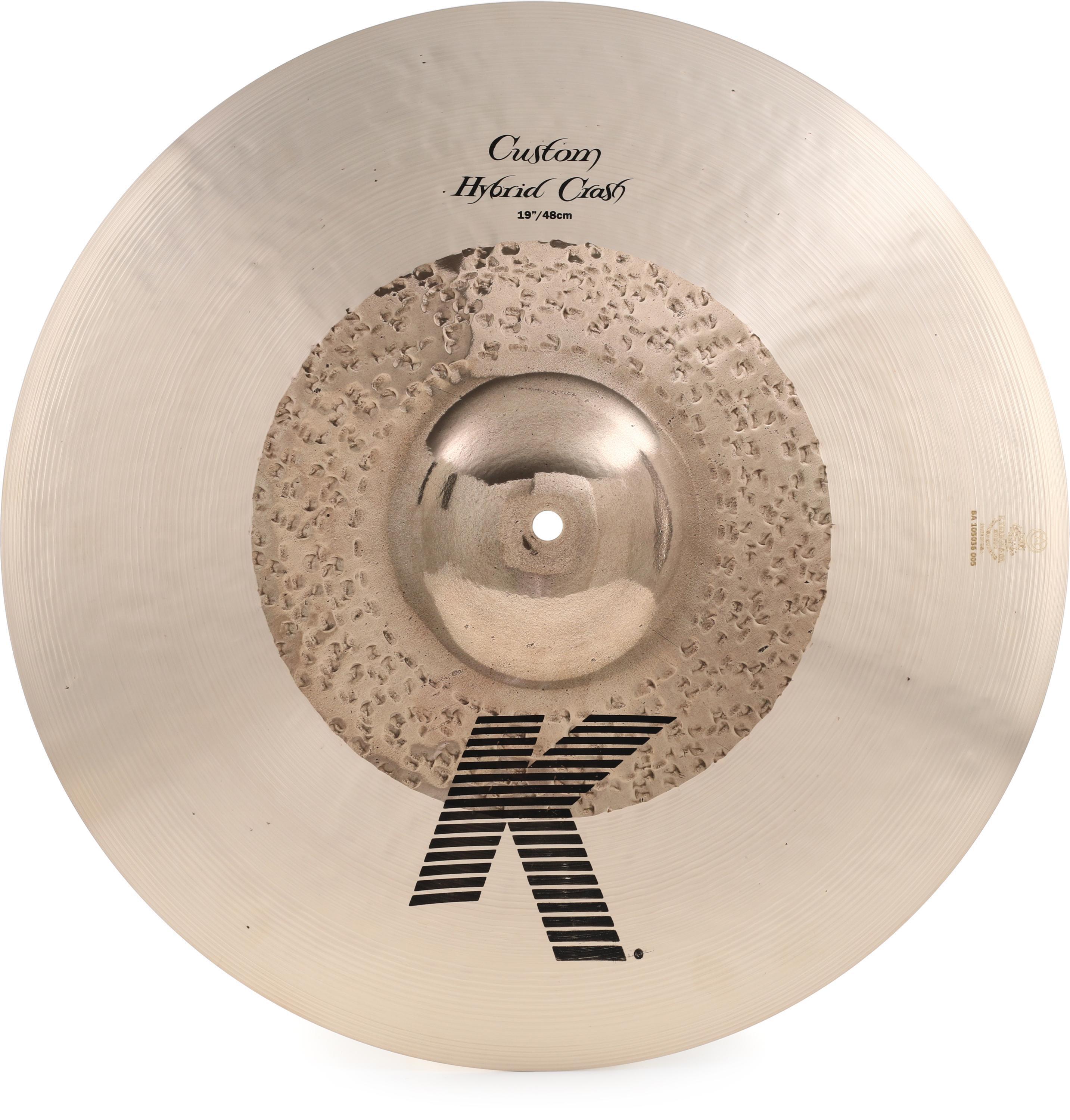 Zildjian 21 inch K Custom Hybrid Ride Cymbal | Sweetwater