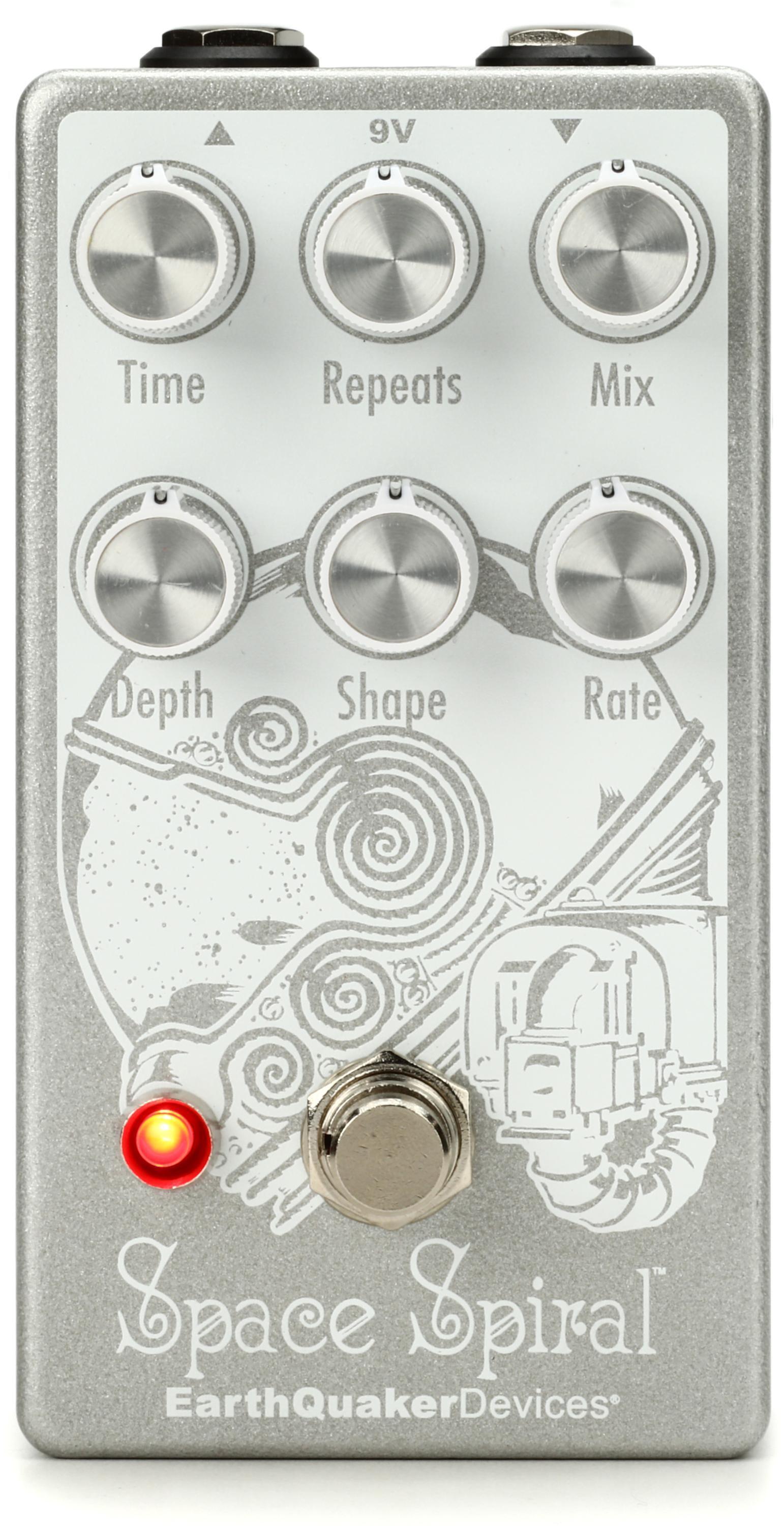 EarthQuaker Devices Space Spiral V2 Modulated Delay Pedal | Sweetwater