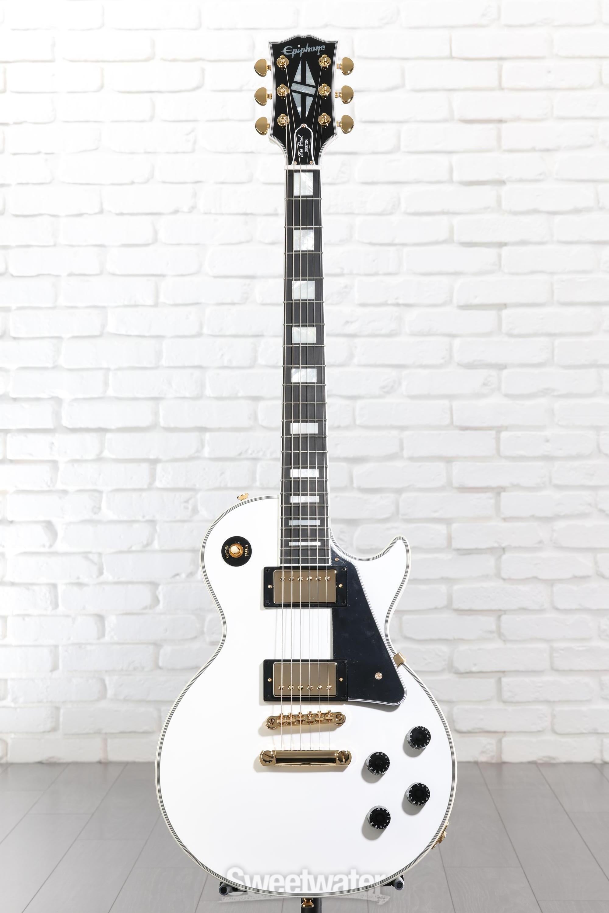 Epiphone Inspired by Gibson Custom Les Paul Custom Electric Guitar