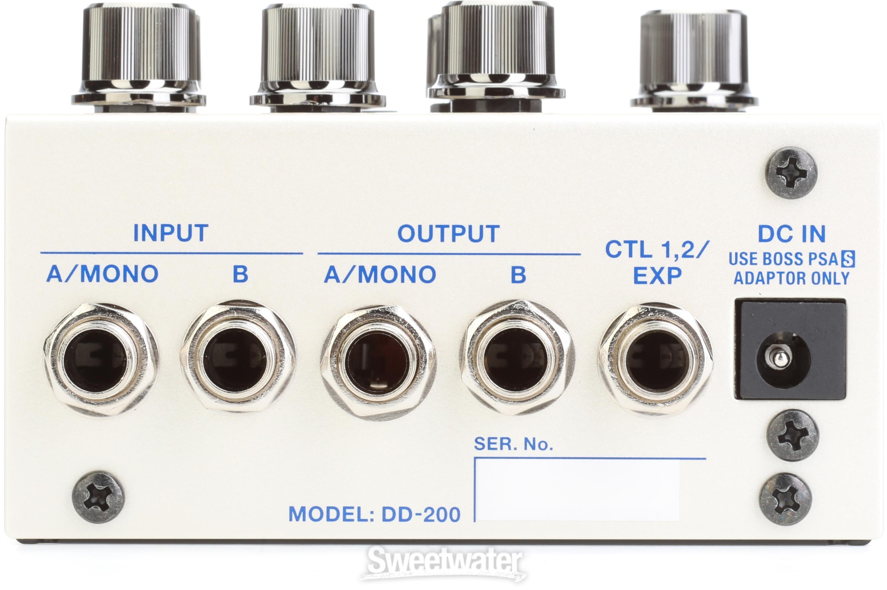 Boss DD-200 Digital Delay Pedal | Sweetwater