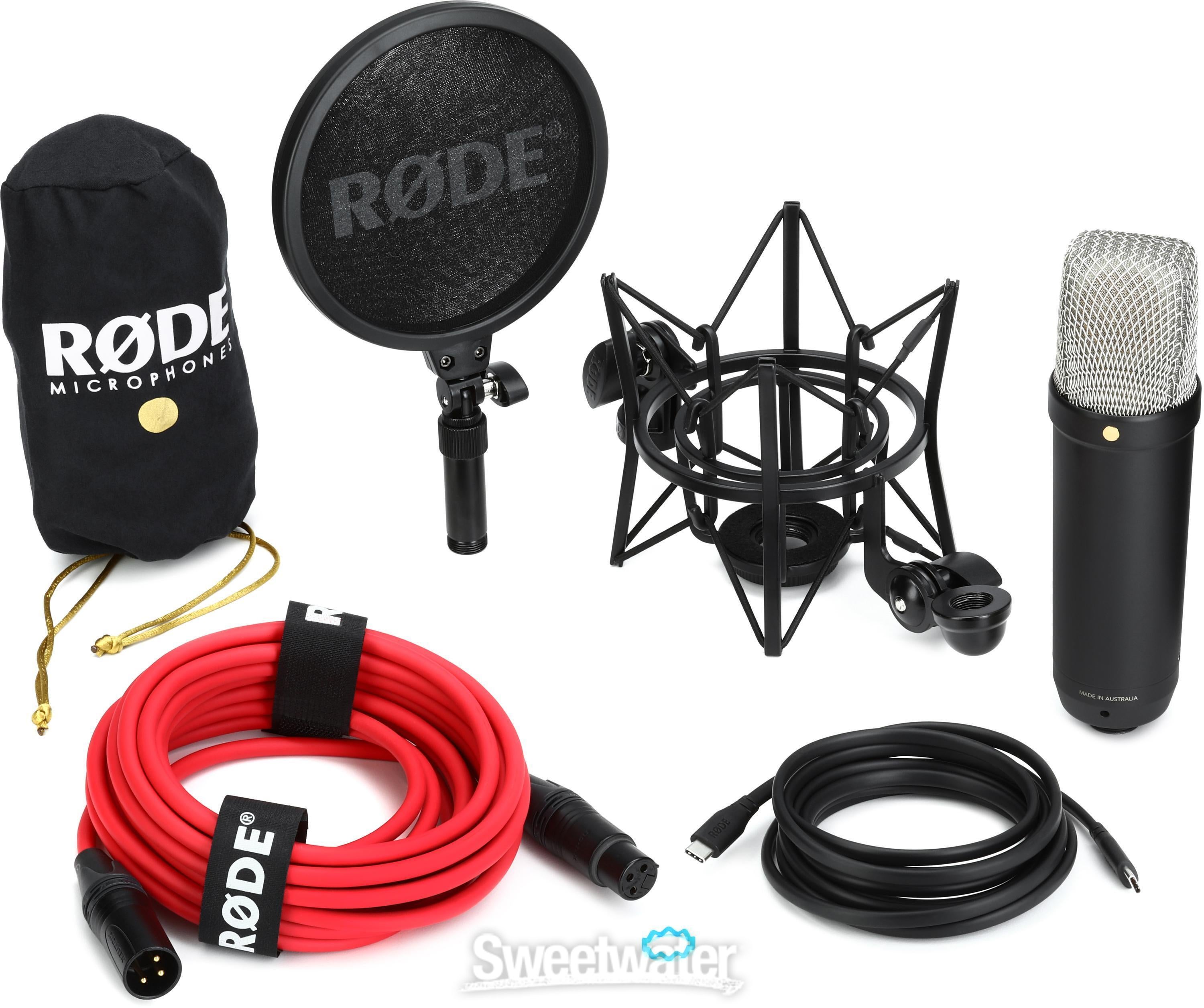 Rode NT1 5th Generation Condenser Microphone with SM6 Shockmount