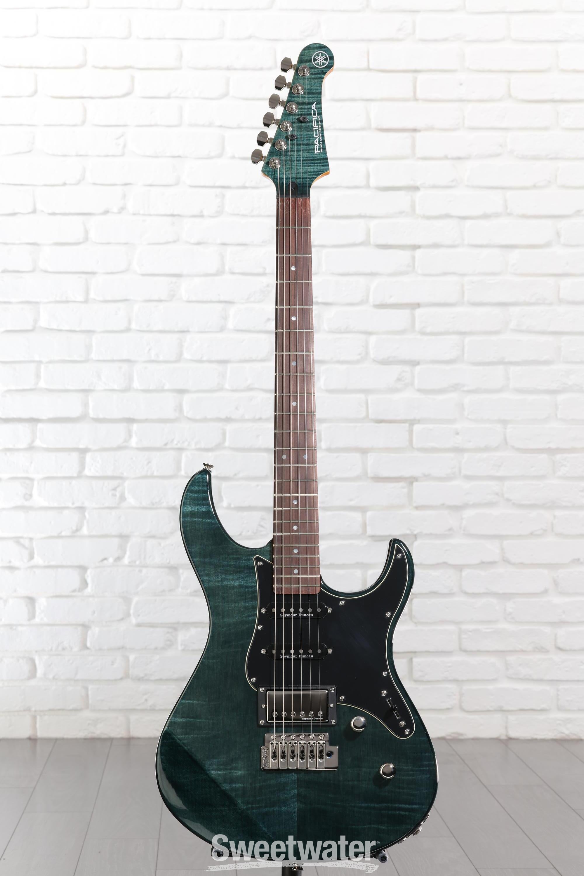 Yamaha Pacifica PAC612VIIFM Electric Guitar - Indigo Blue | Sweetwater
