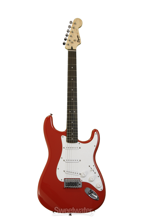 Squier Bullet Strat - Fiesta Red | Sweetwater