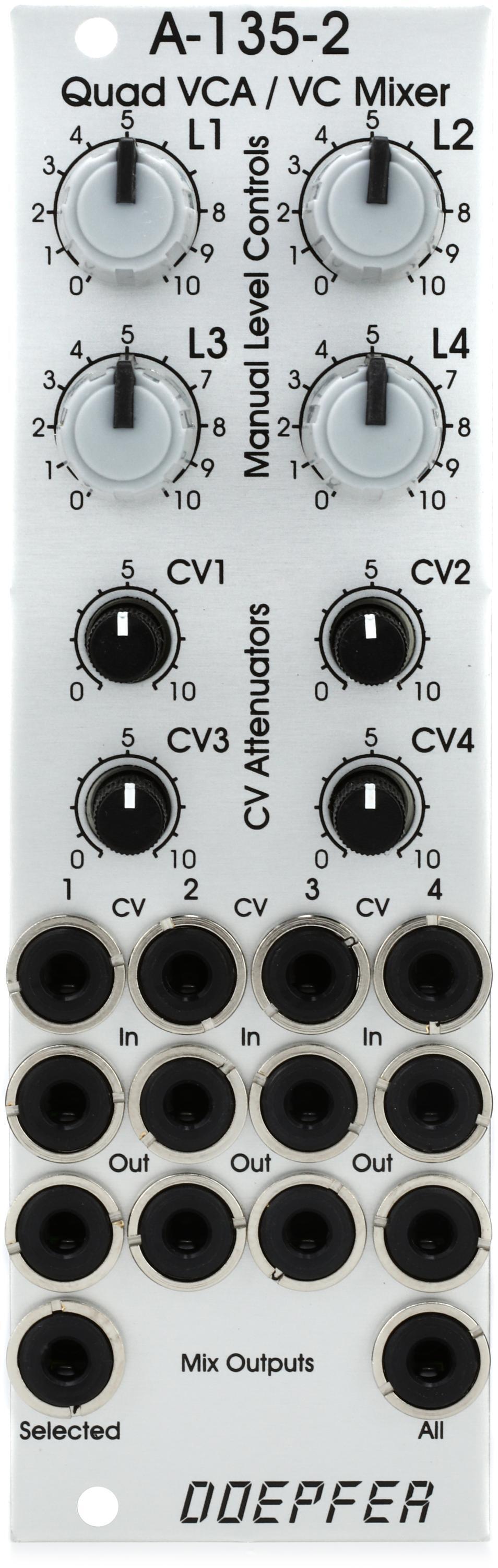 Doepfer A-130-8 Octal Linear VCA Eurorack Module | Sweetwater