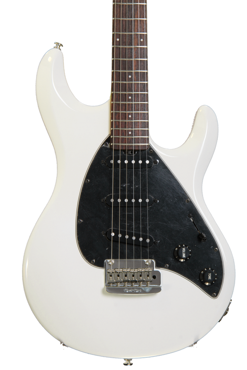 Ernie Ball Music Man Silhouette Special SSS Trem - White | Sweetwater