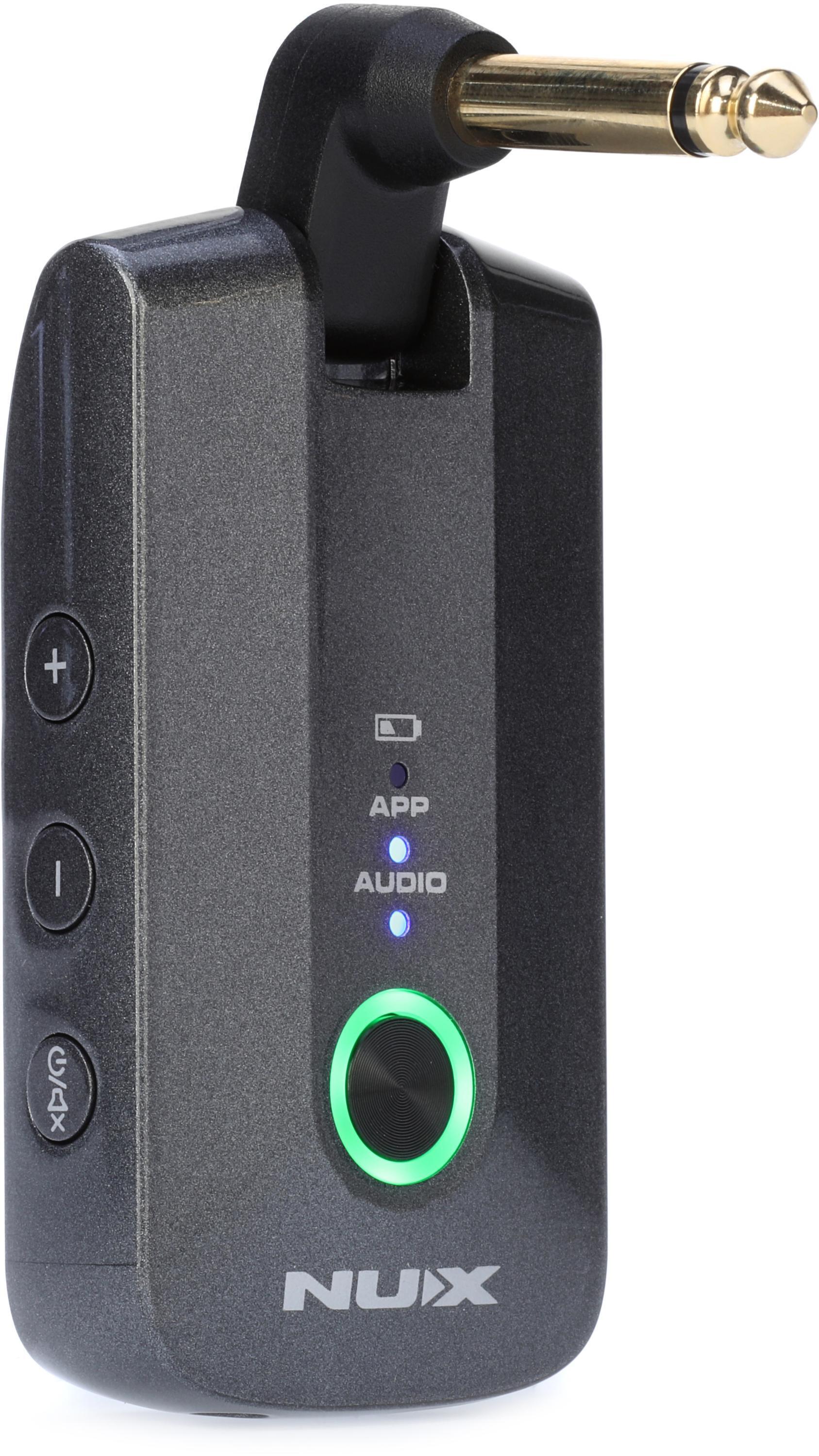 NUX Mighty Plug Pro Headphone Guitar and Bass Amp Reviews | Sweetwater