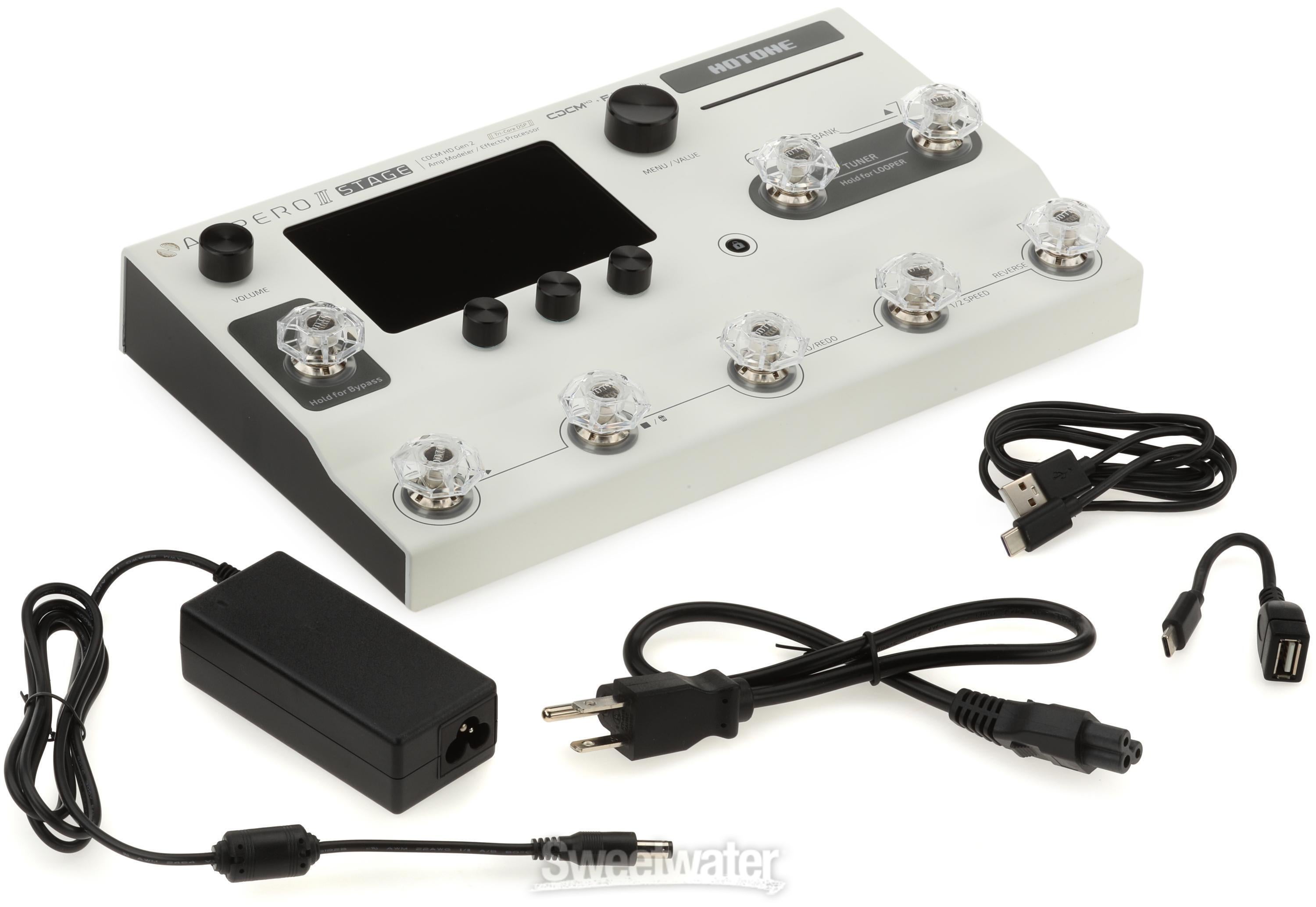 Hotone Ampero II Stage Amp Modeler and Effects Processor Pedal