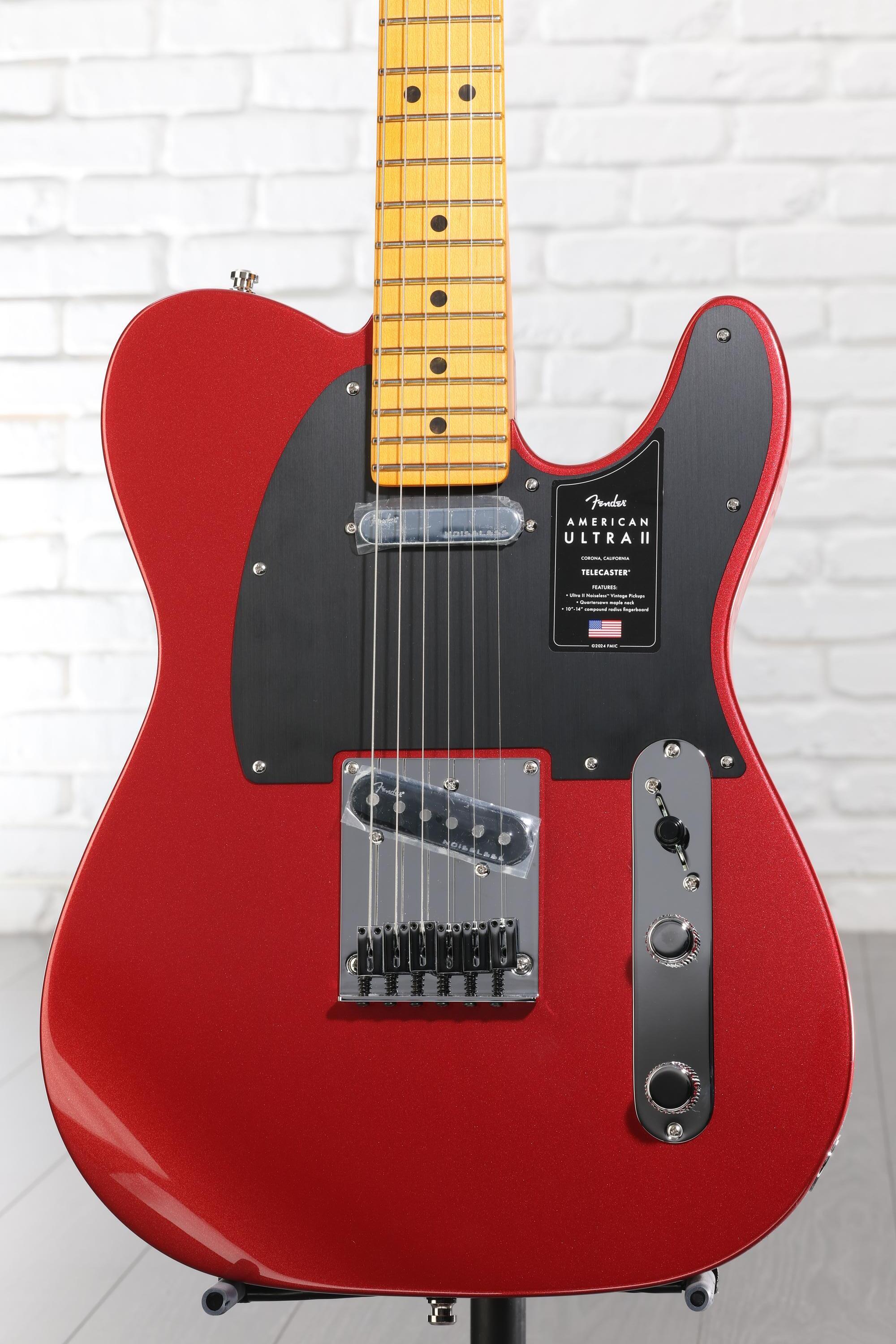 Fender American Ultra II Telecaster Electric Guitar - Sinister Red