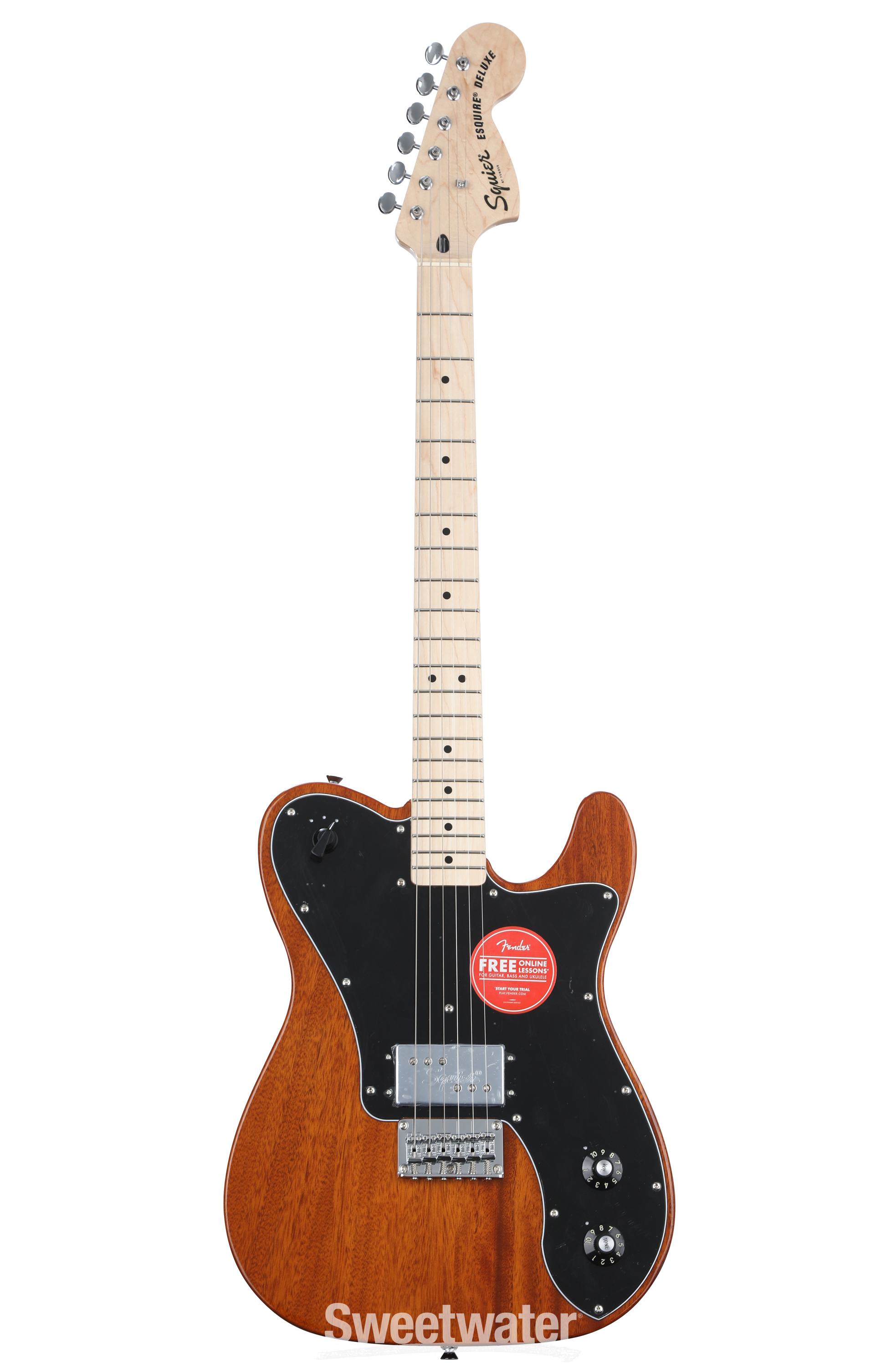 Squier Paranormal Esquire Deluxe Solidbody Electric Guitar - Mocha