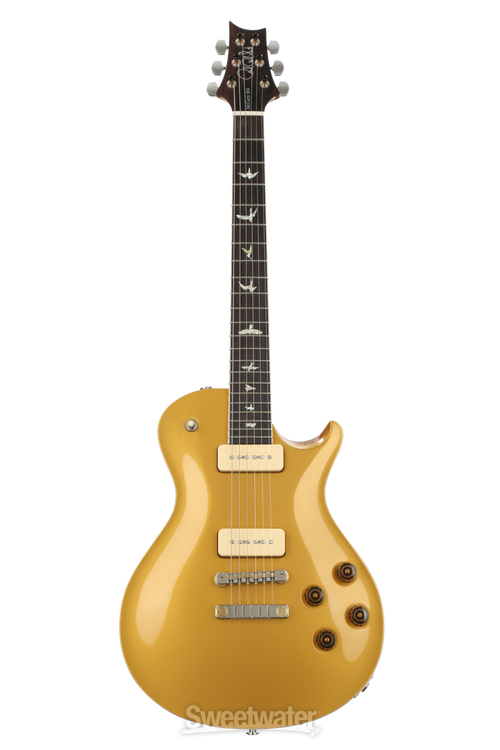PRS McCarty Singlecut 594 Soapbar - Gold Top with Pattern Vintage