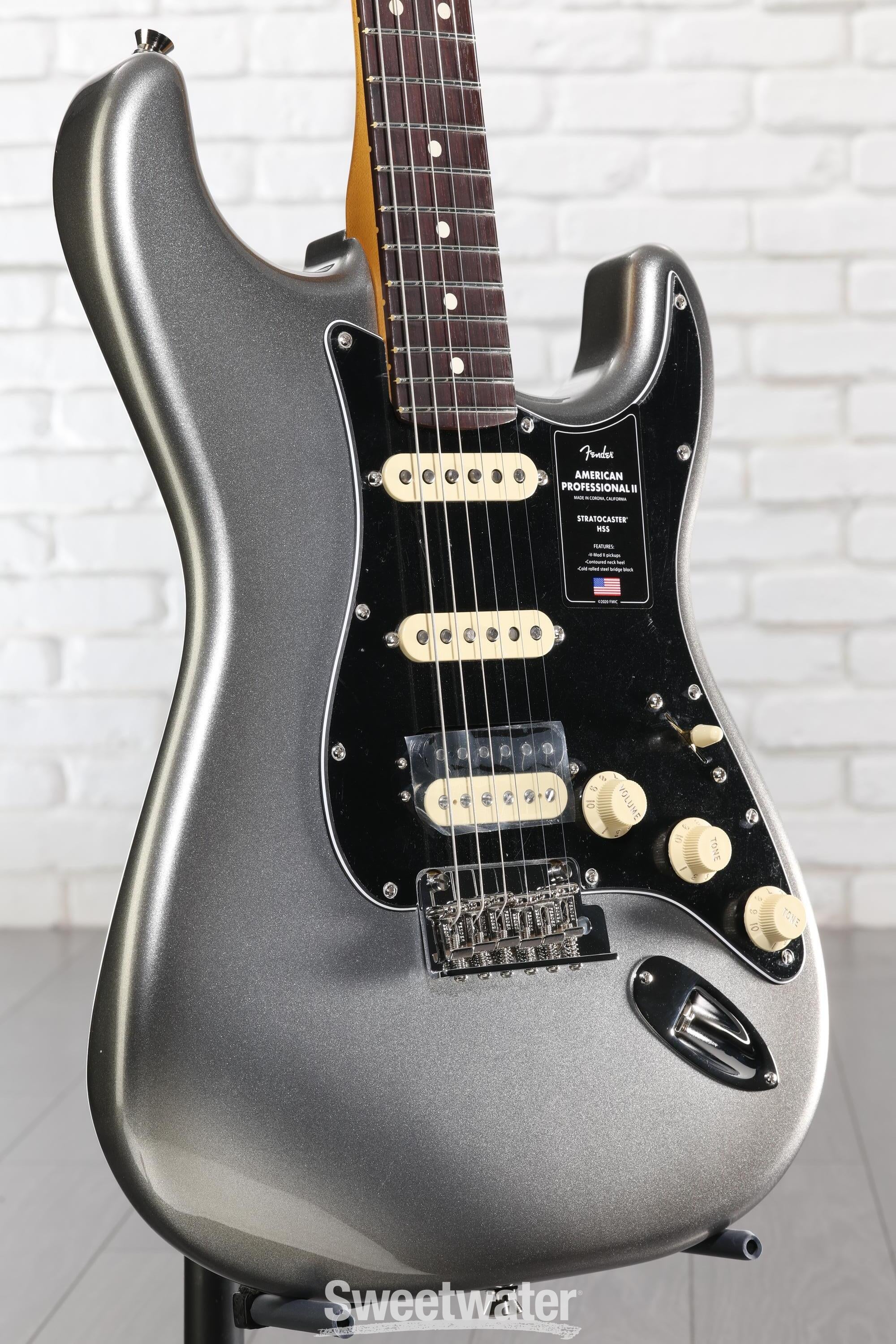 Fender American Professional II Stratocaster HSS - Mercury with