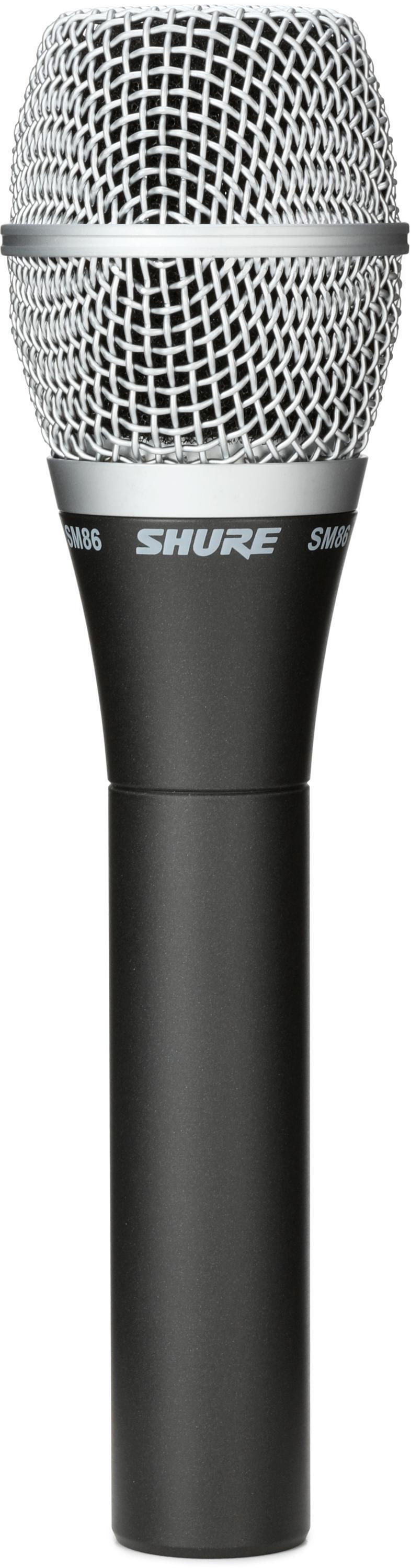 Shure SM86 Cardioid Condenser Handheld Vocal Microphone | Sweetwater
