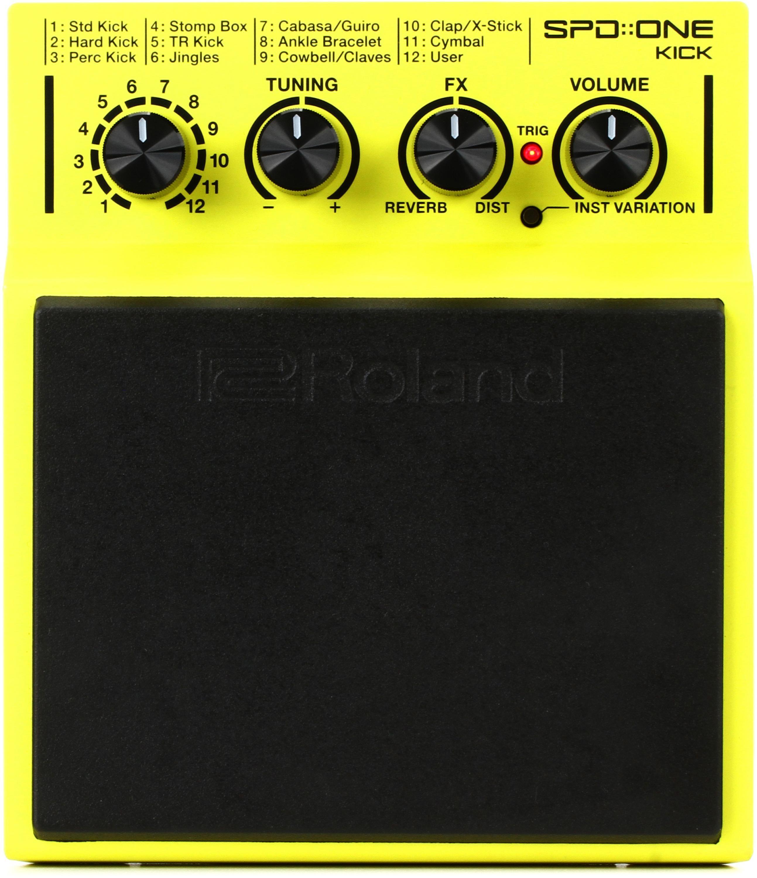 Roland SPD-ONE Kick Percussion Pad | Sweetwater