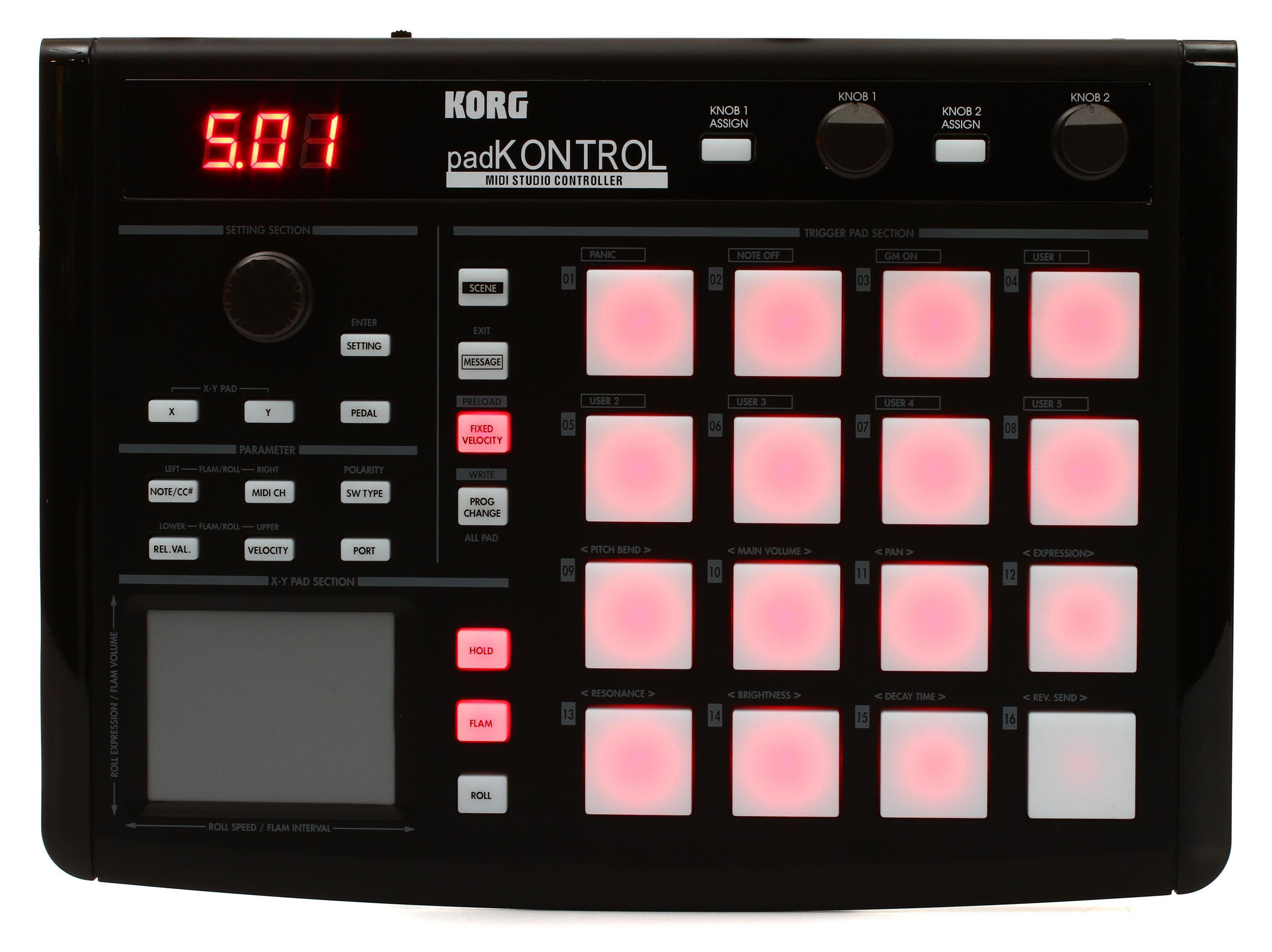 Korg padKONTROL | Sweetwater