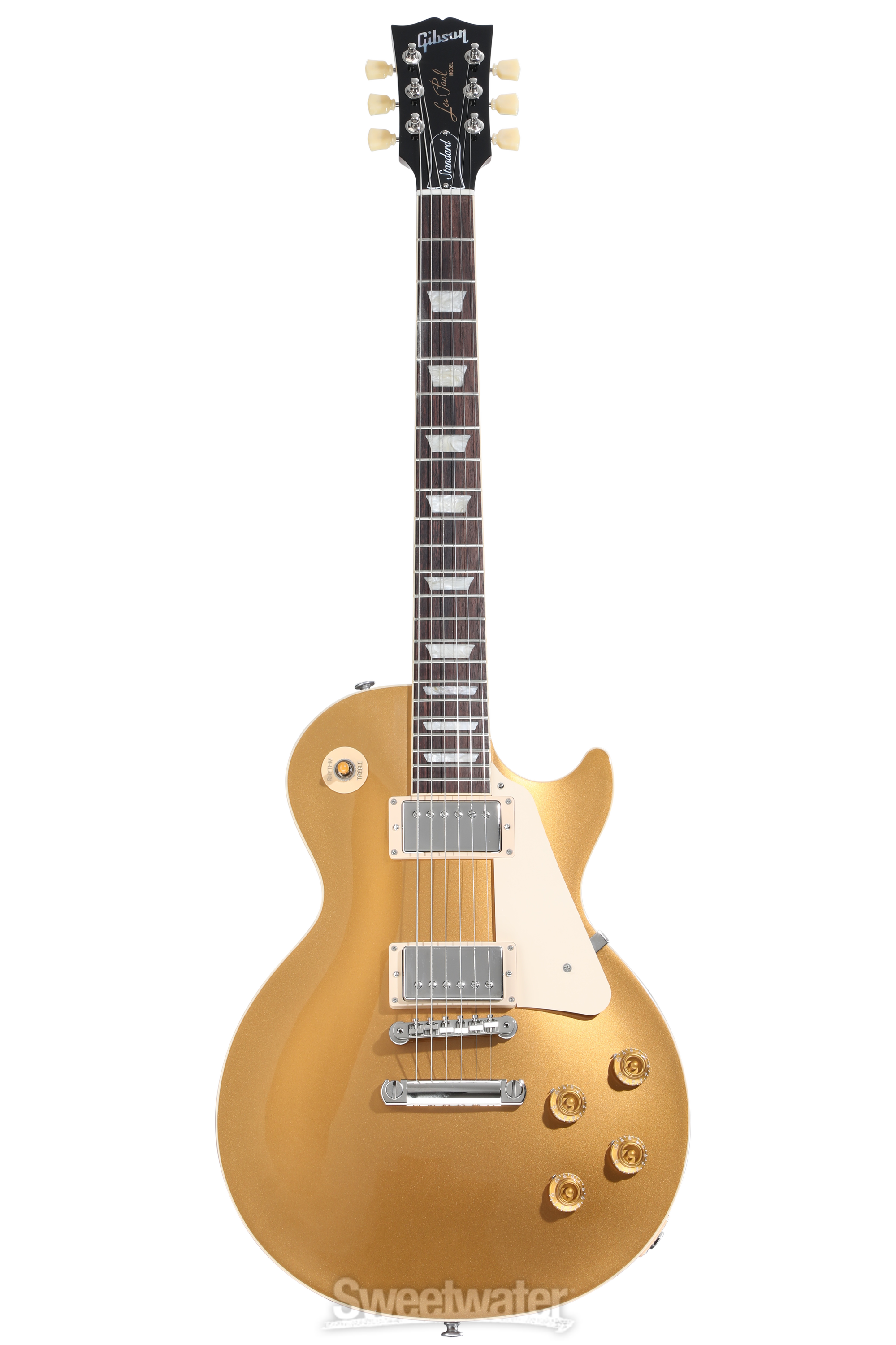 Gibson Les Paul Standard '50s Electric Guitar - Gold Top | Sweetwater