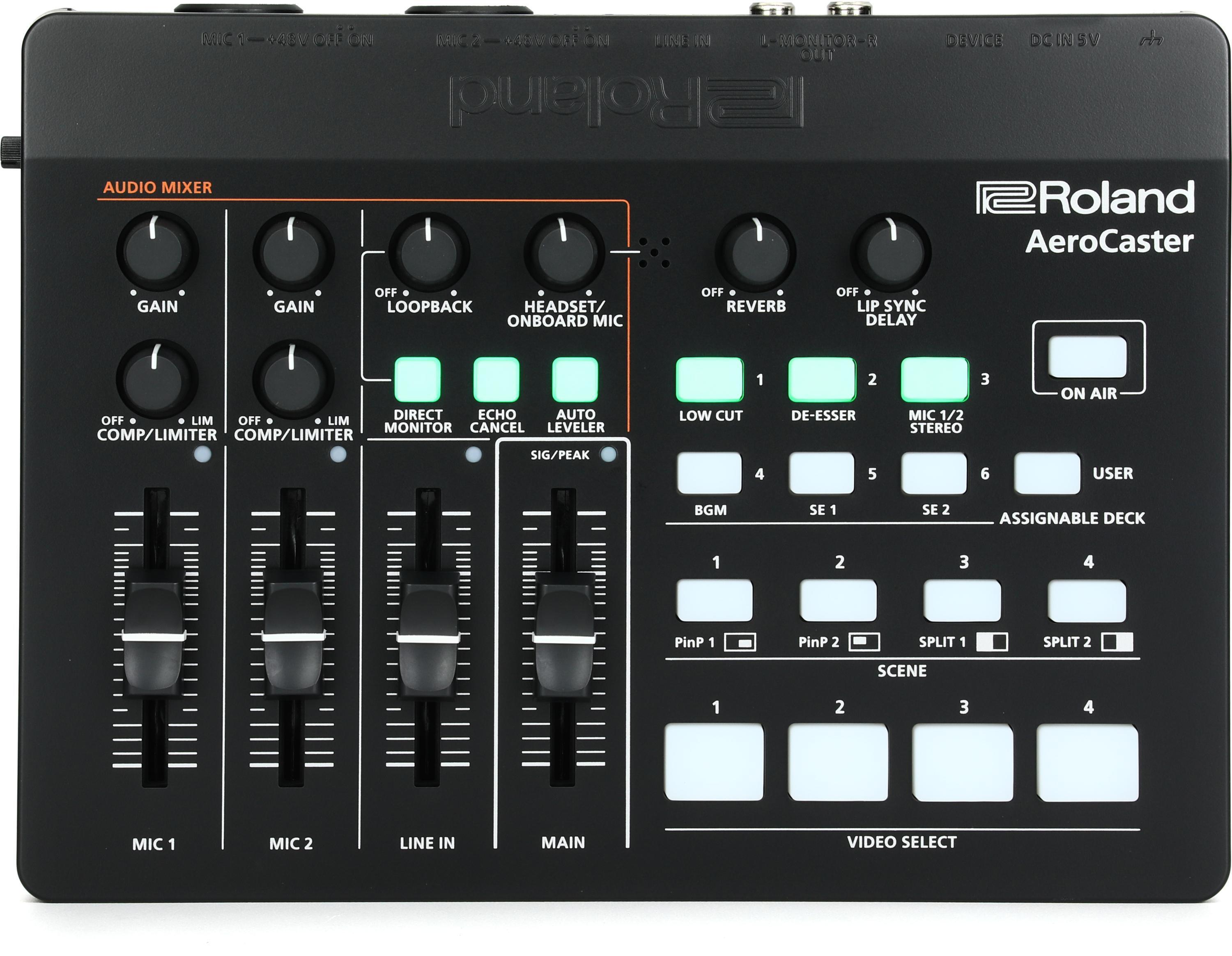 Roland VRC-01 AeroCaster iPad Livestreaming System | Sweetwater